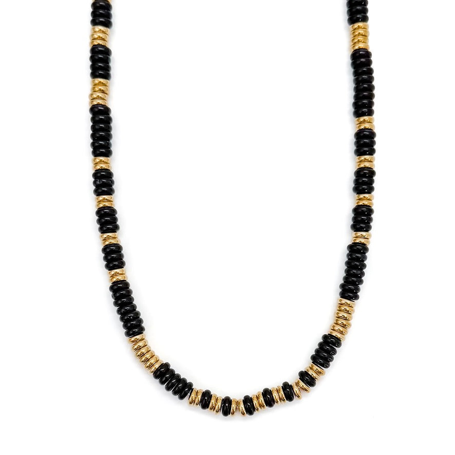 Joan Multi Color Beaded Stone Necklace || Choose Color