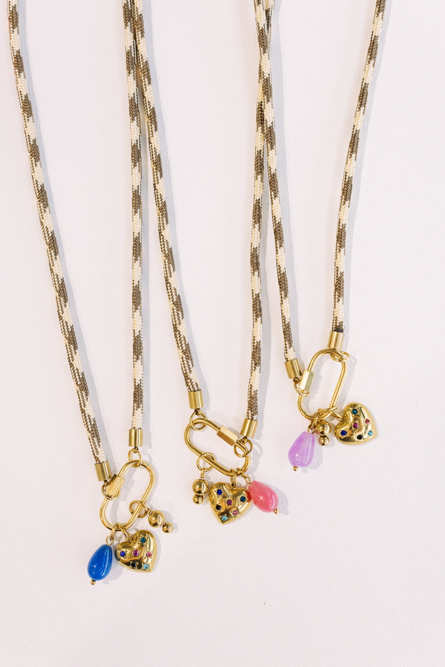 Happy Heart Cord Necklace
