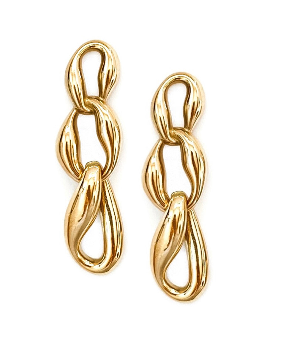 Enola Chain Drop Earrings