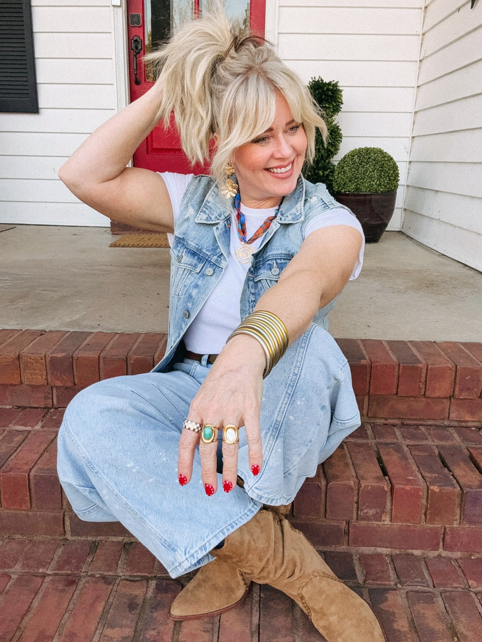 Jasmine Oval Ring || Choose Color