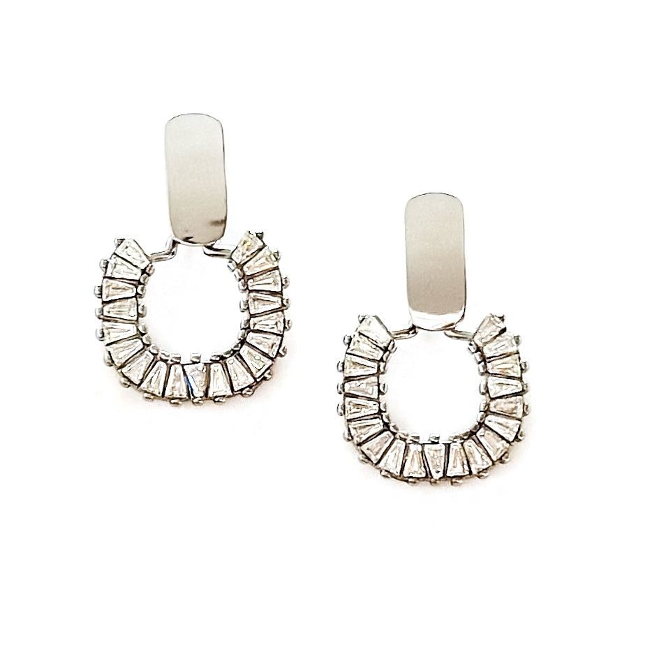 Eugenia Crystal Earrings || Choose Color