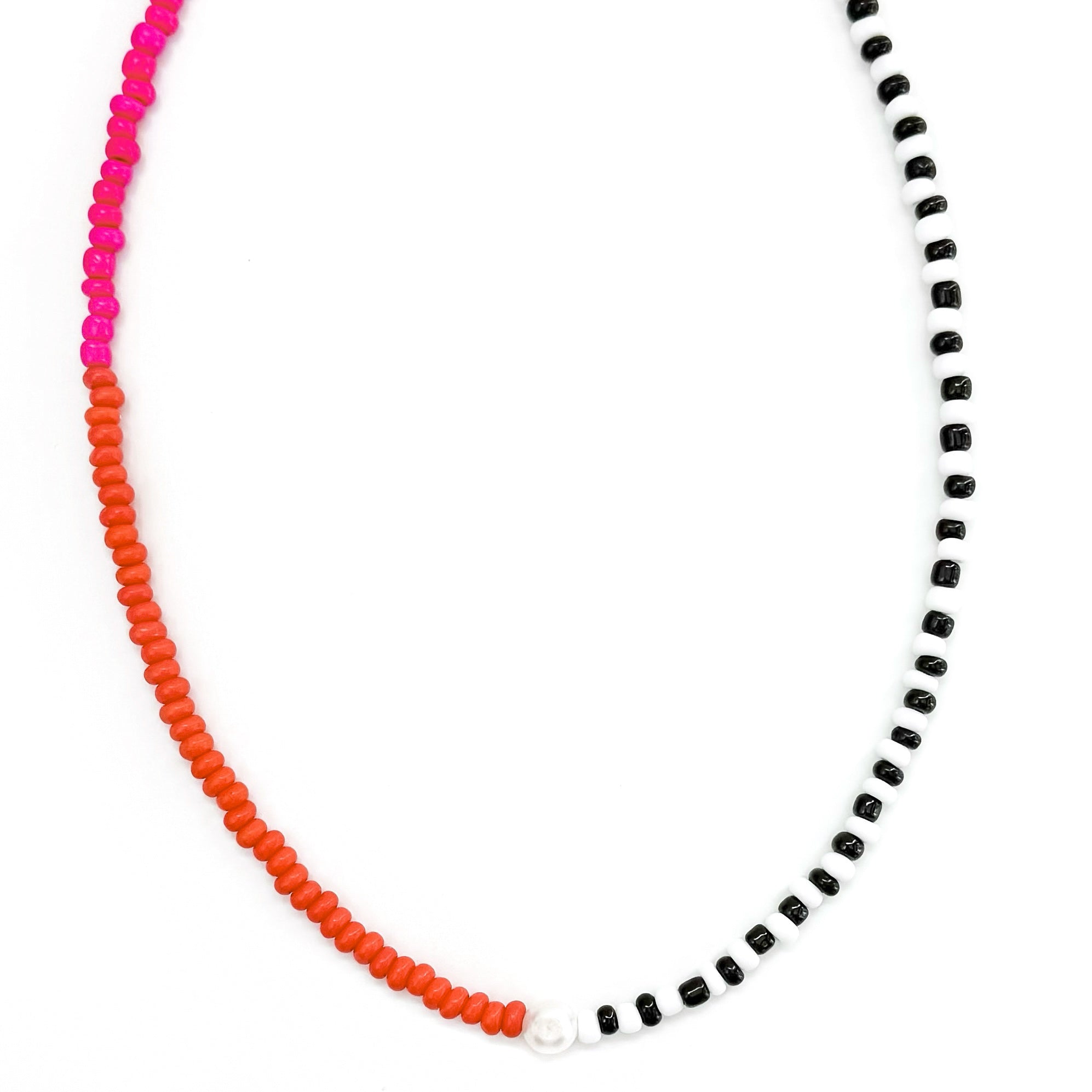 Phoebe Colorful Pearl Necklace || Choose Color