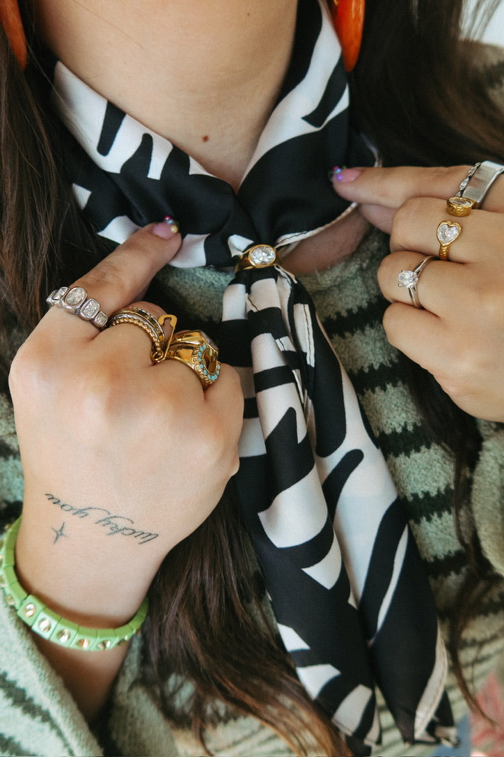 Sparks Fly Gap Ring - Heart