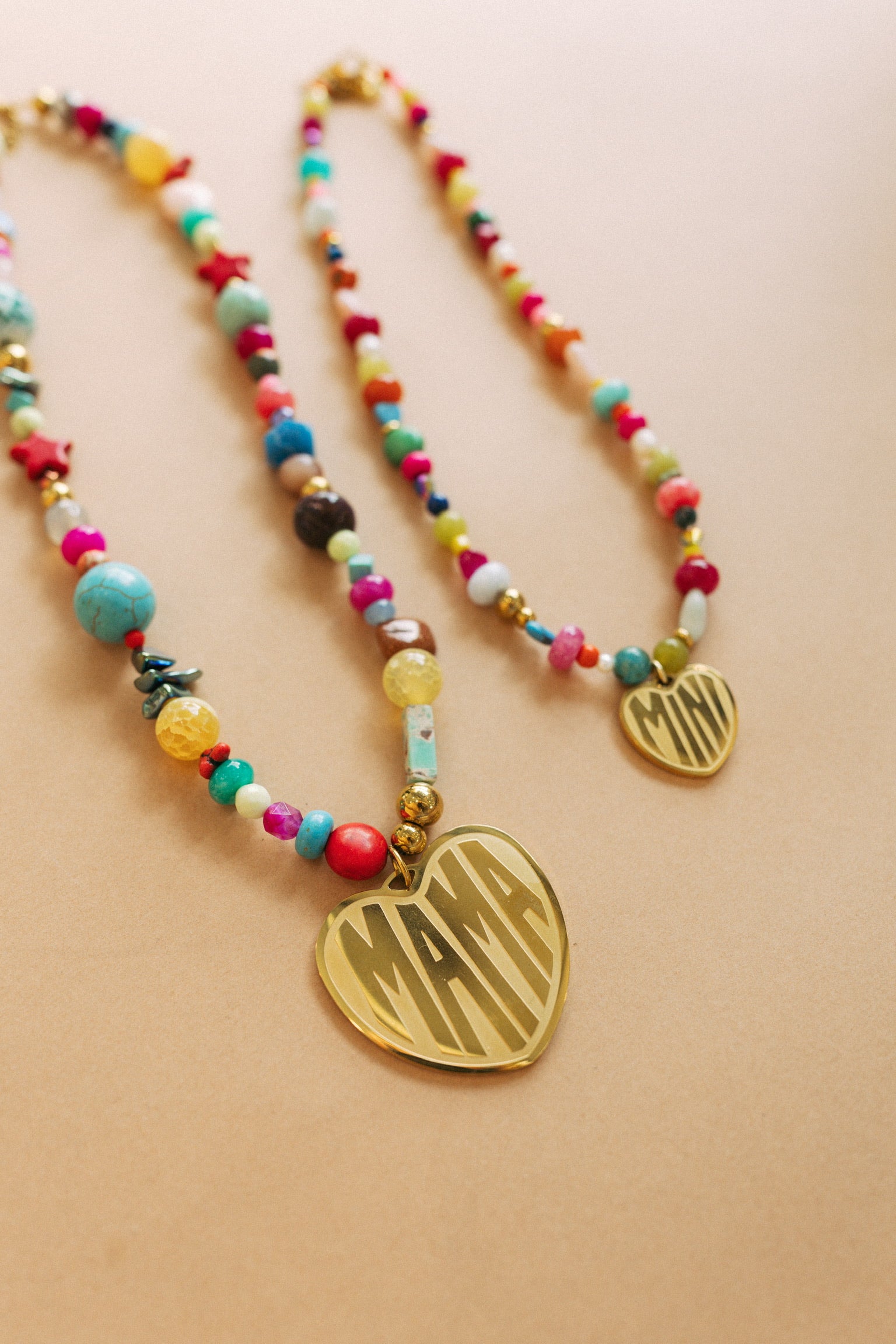 For The Minis Beaded Necklace - MINI