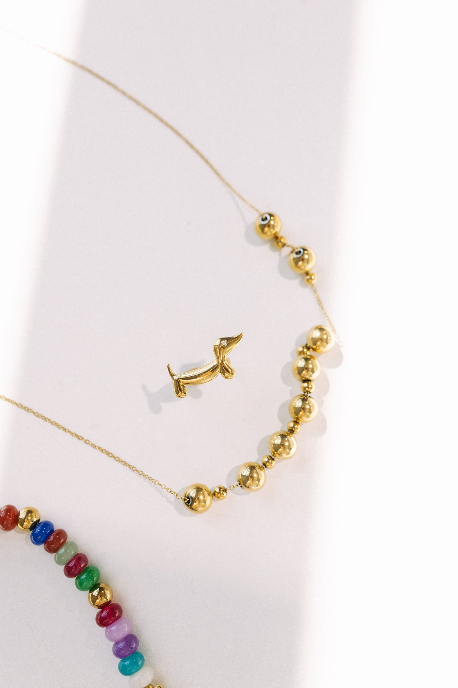 Harvey Dachshund Adjustable Ring