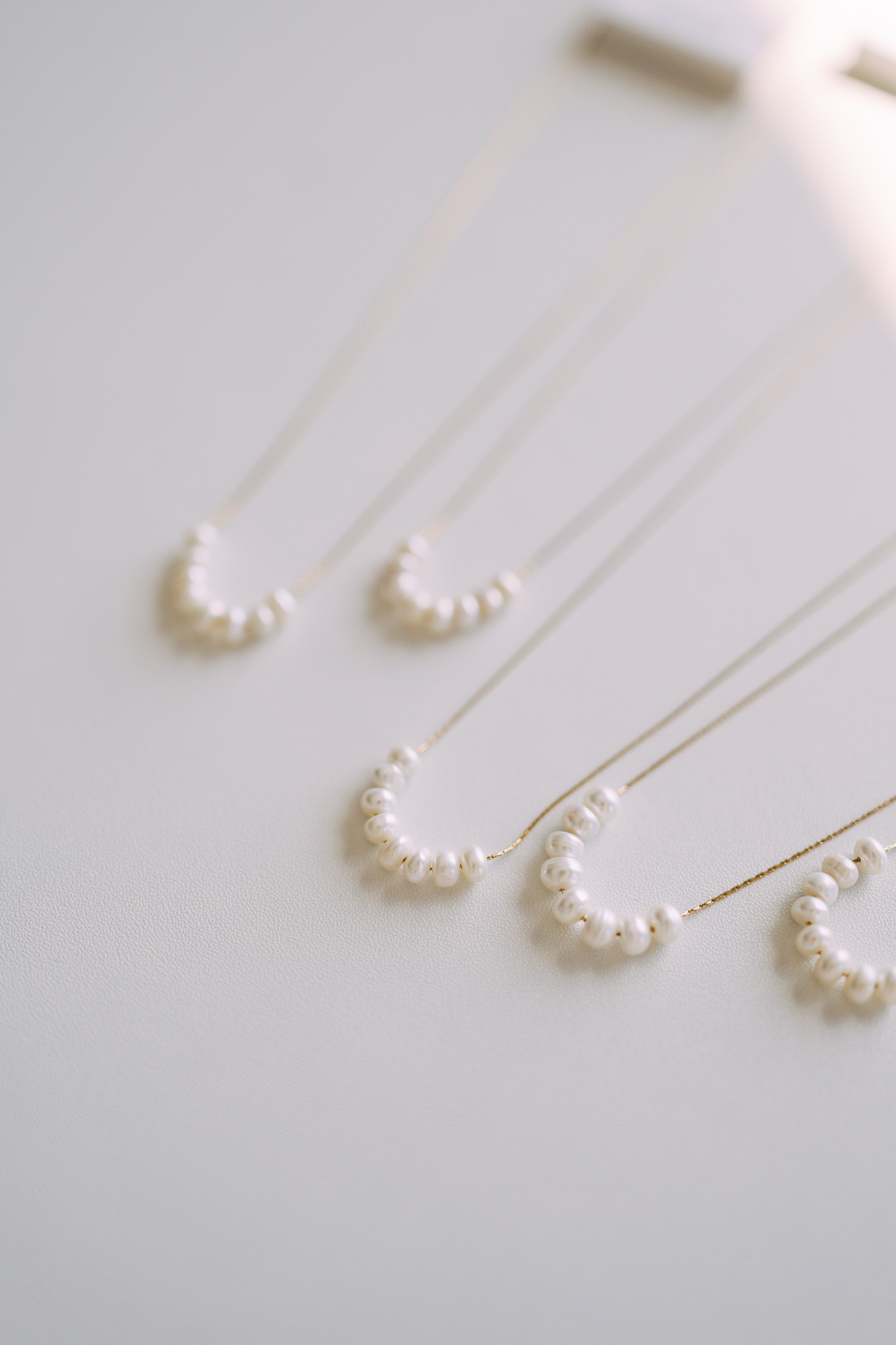 Pearly Beaded Necklace