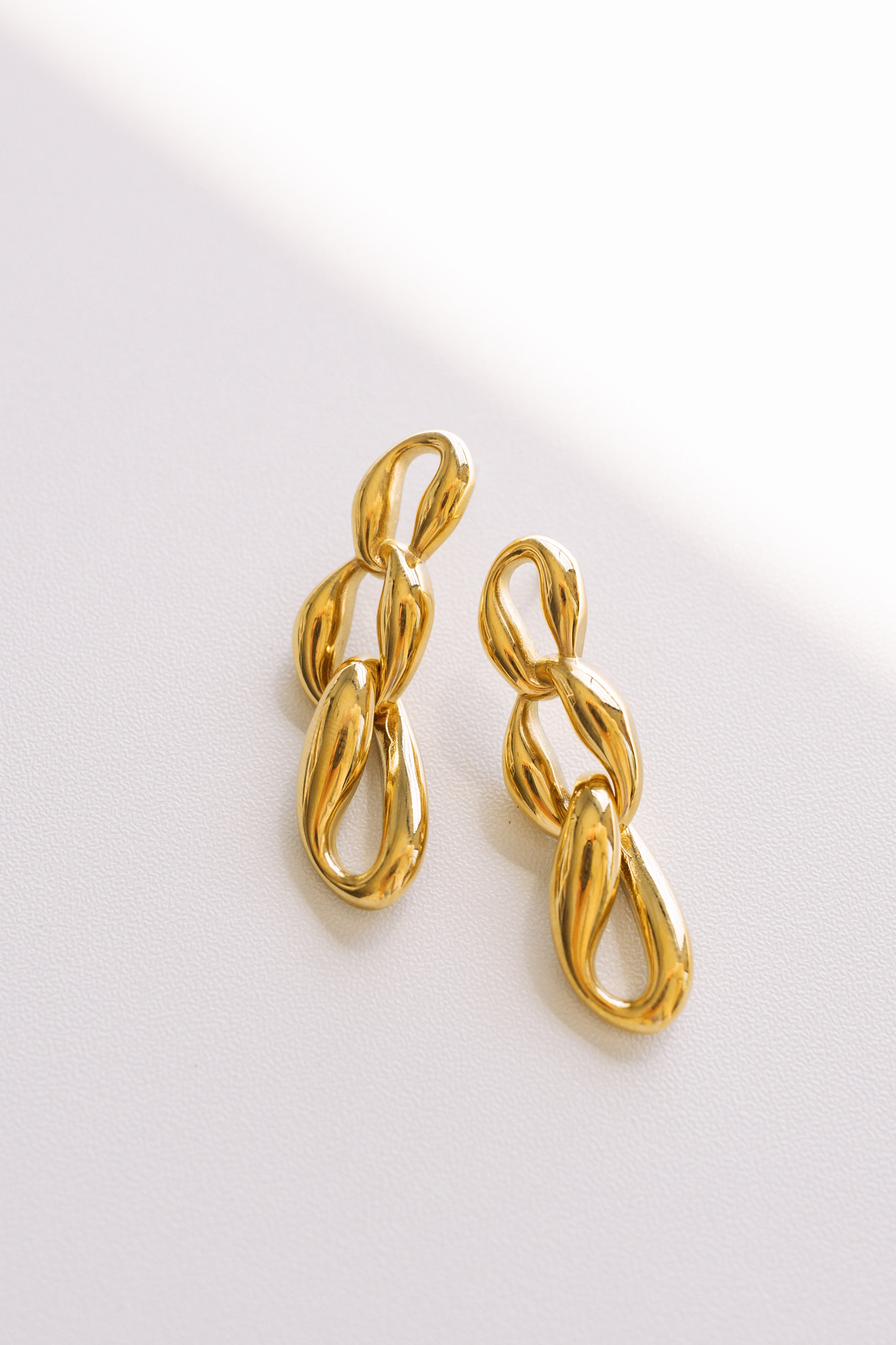 Enola Chain Drop Earrings