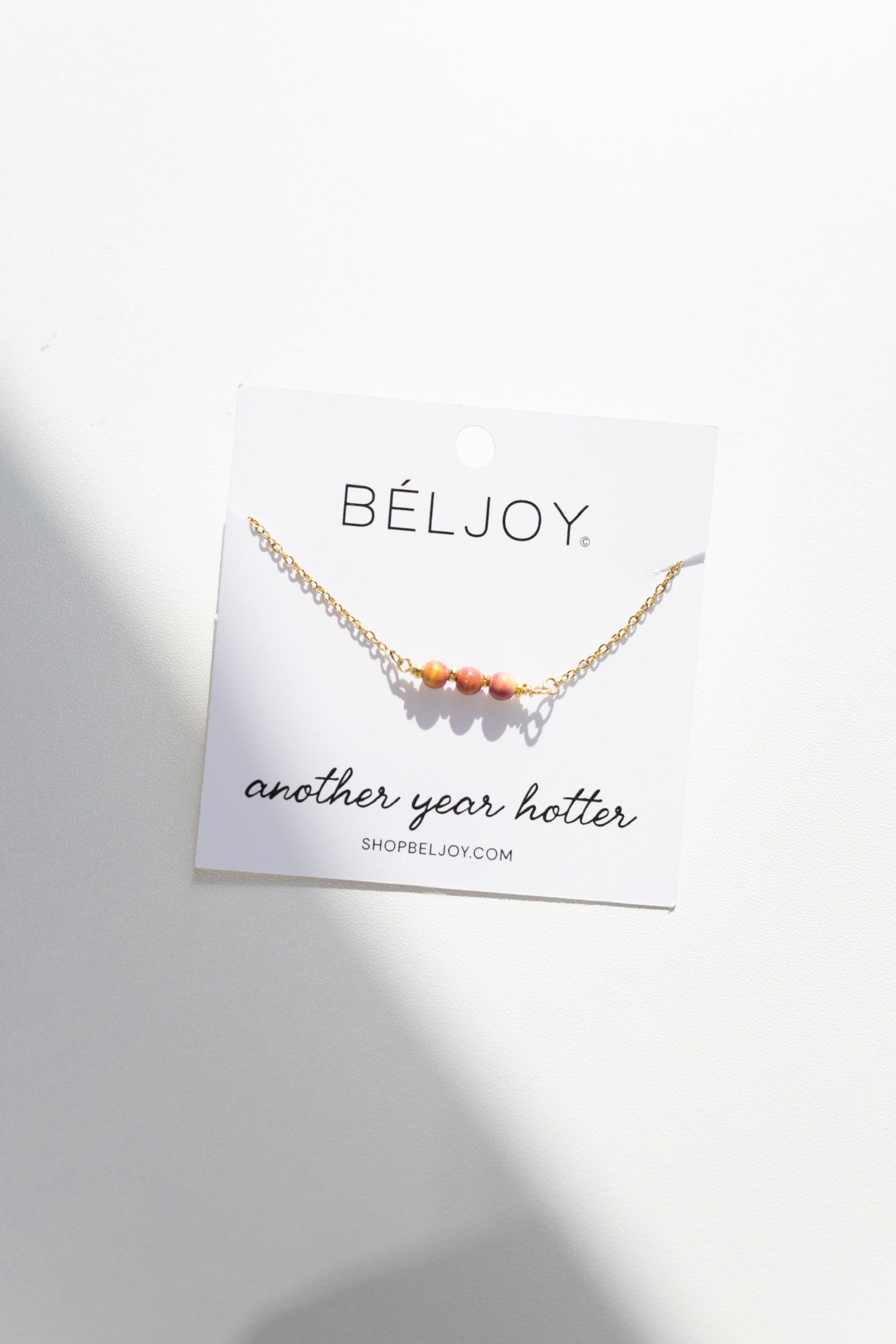 Another Year Hotter - Gift Necklace