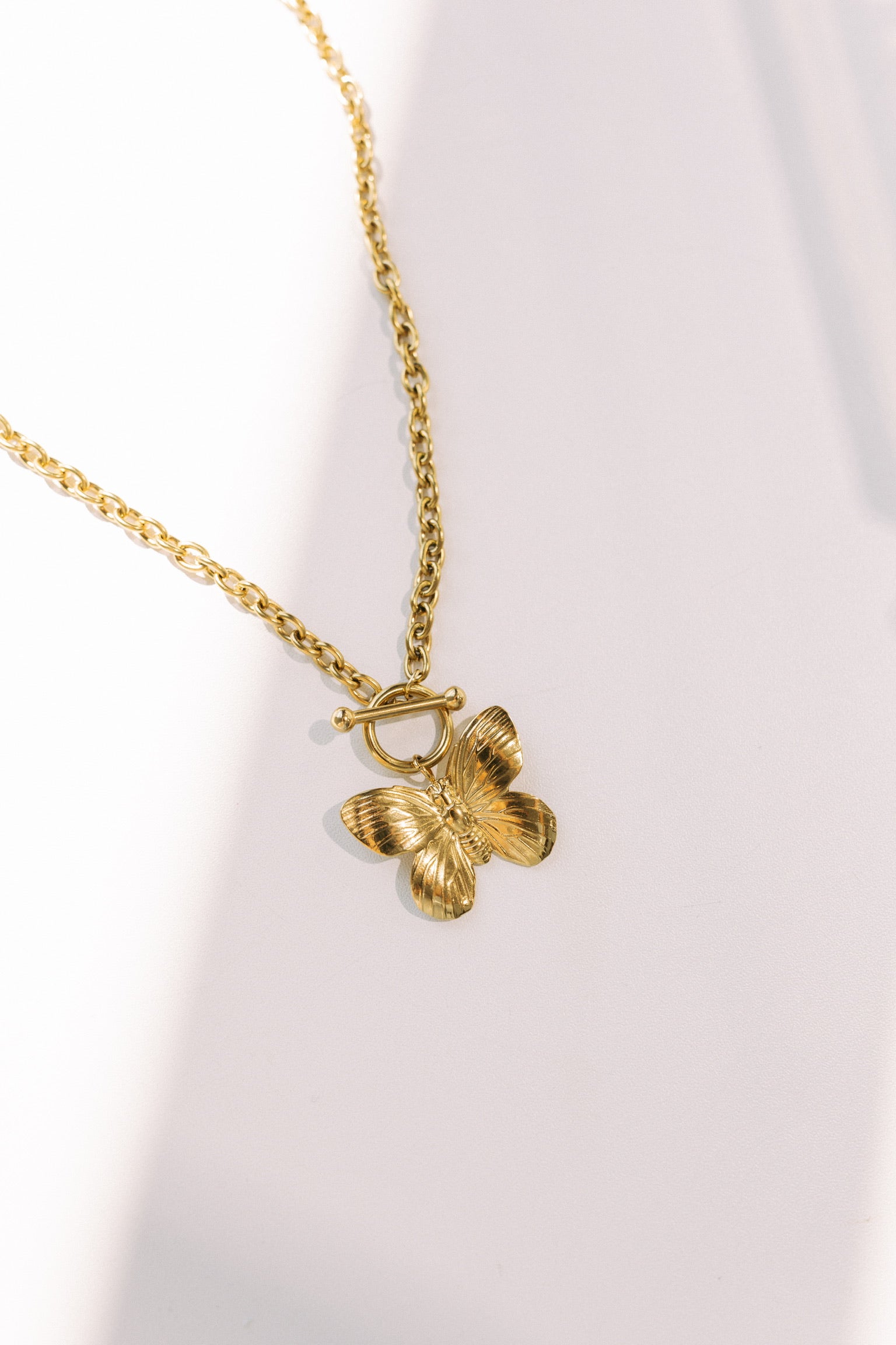 Flutterby Toggle Necklace