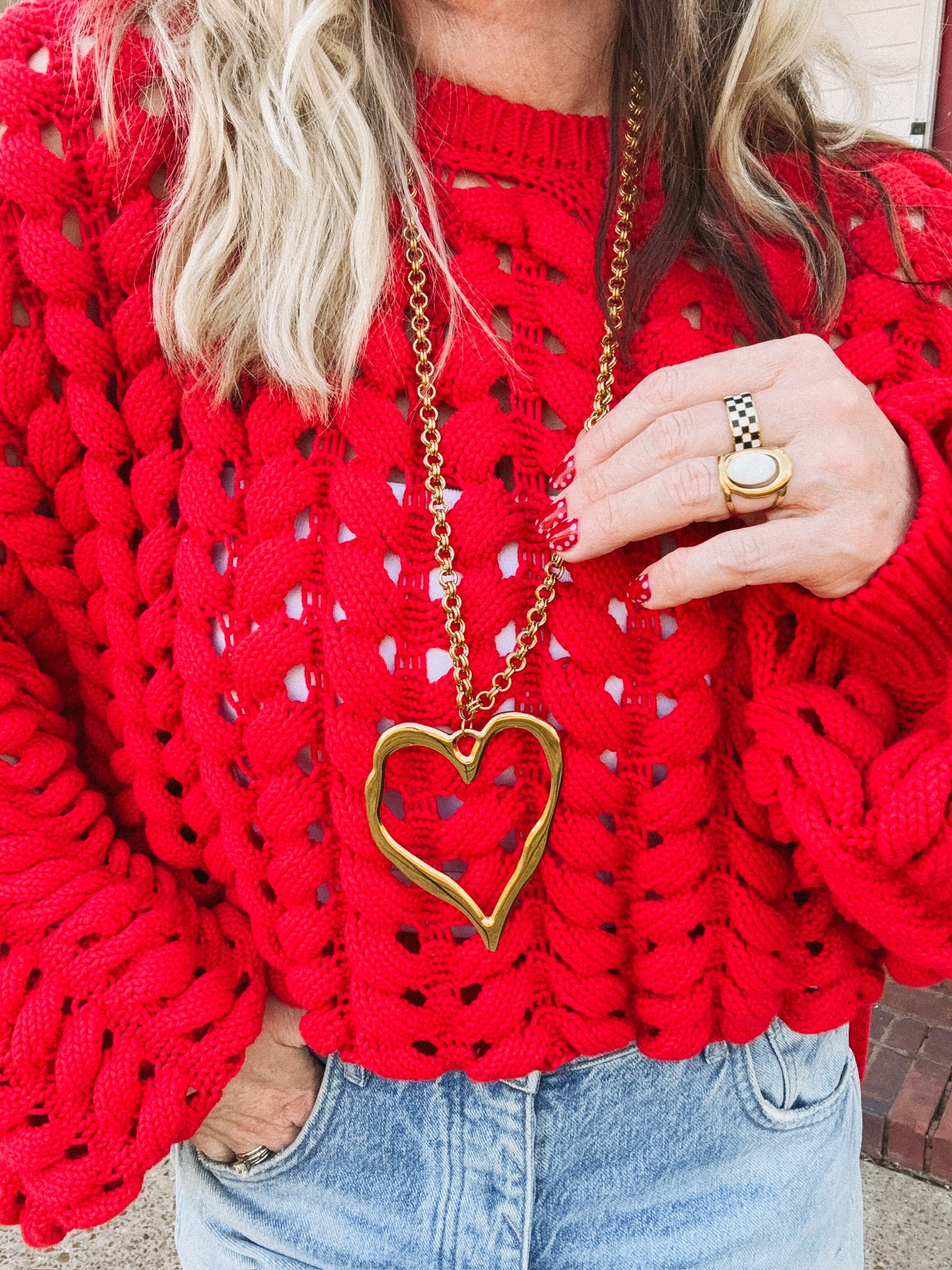 The Art of Loving Long Necklace