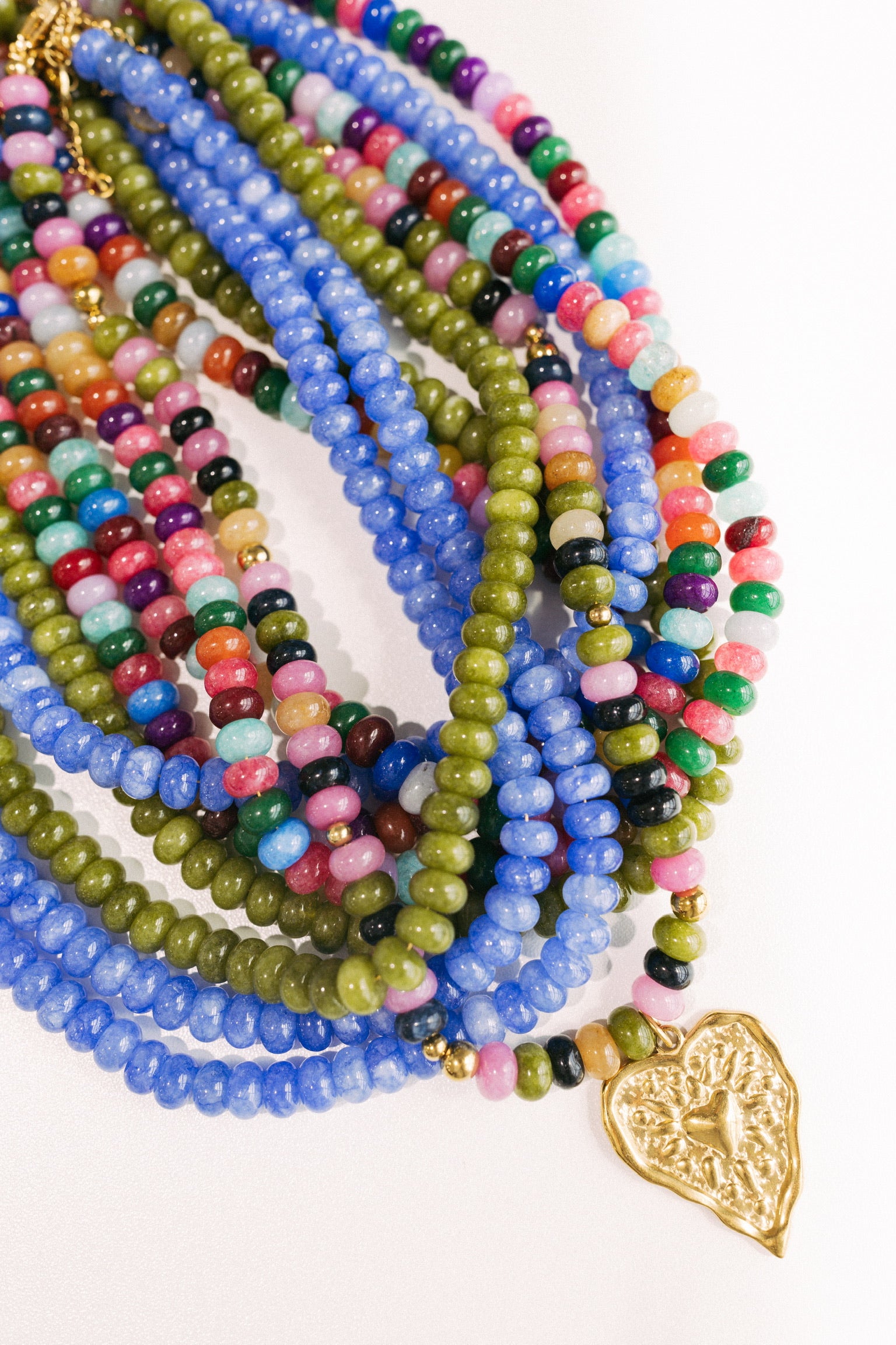 Wendy Beaded Necklace - Green