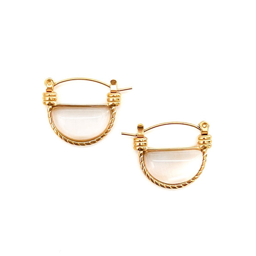 Emiliana Stone Earrings