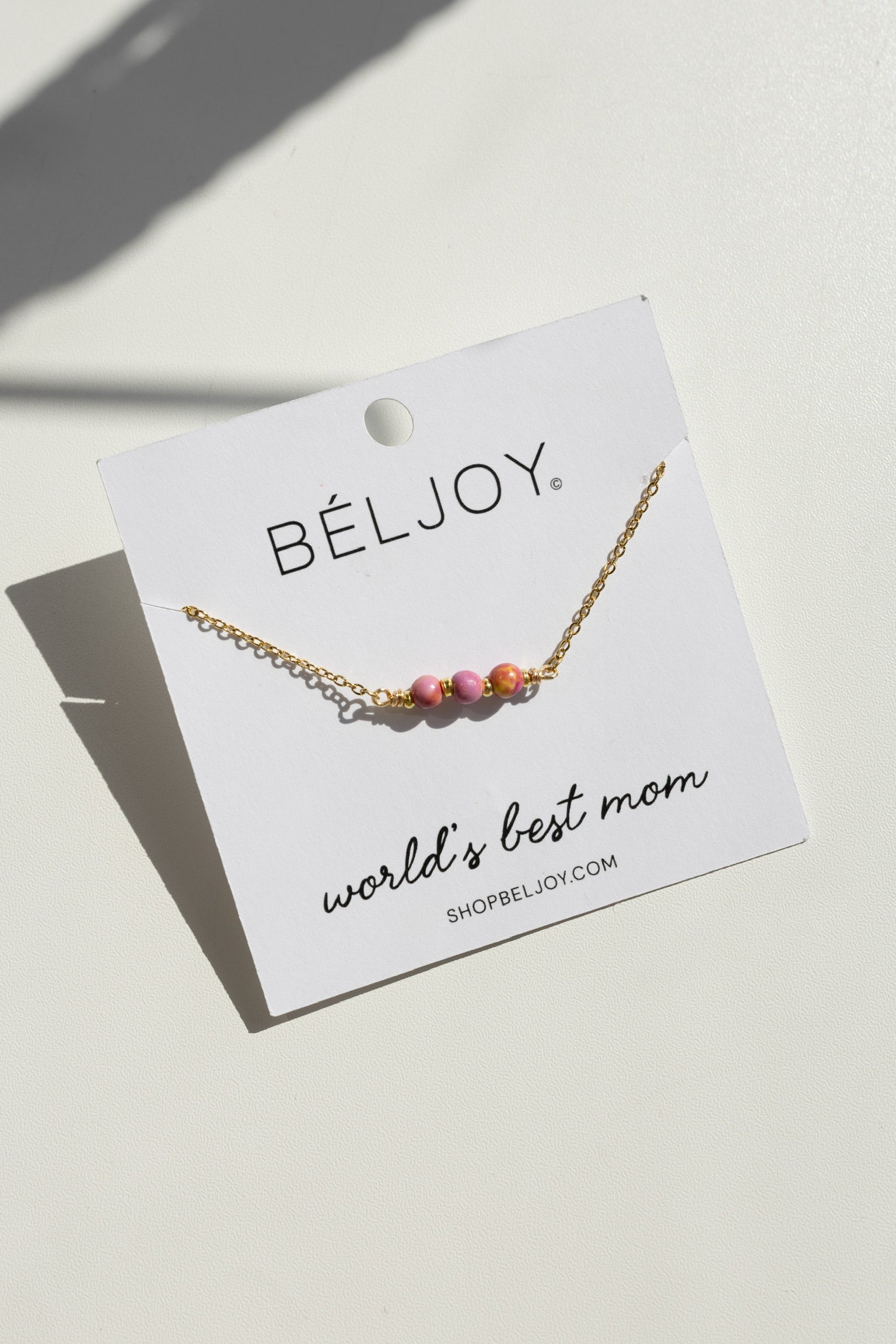 World's Best Mom - Gift Necklace