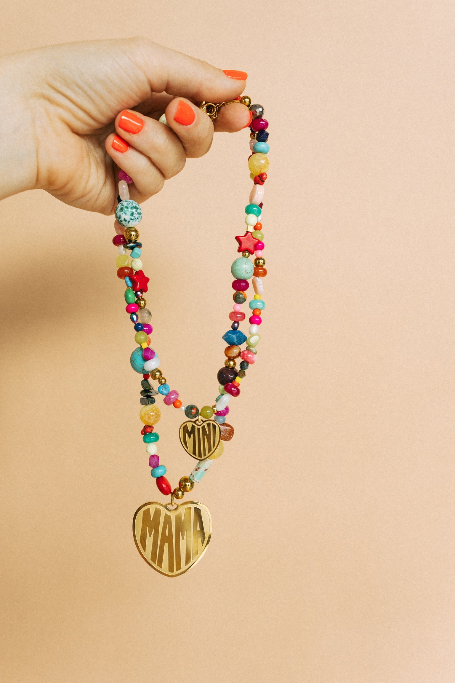 For The Minis Beaded Necklace - MINI