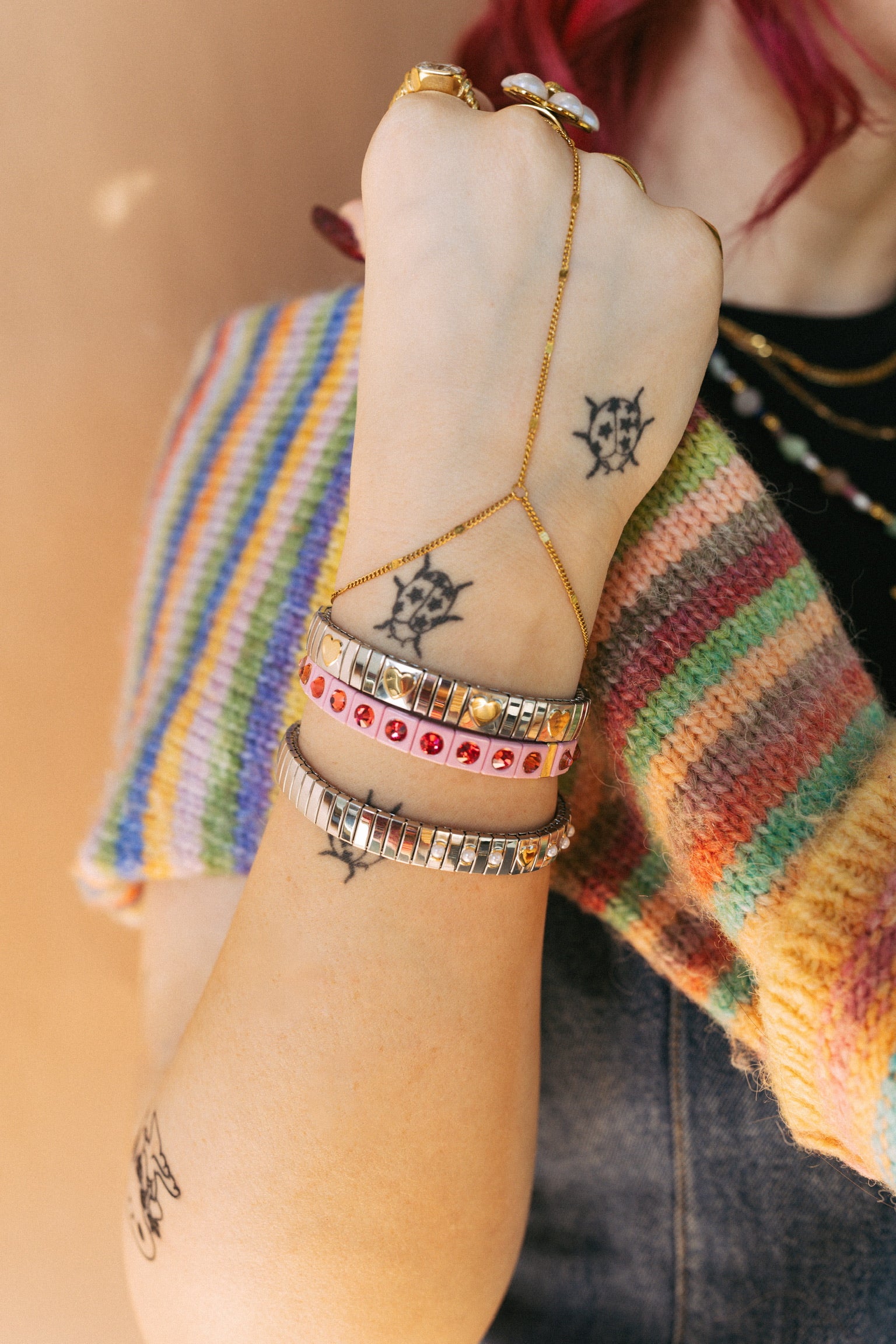 Sylvie Gemstone Bracelet || Choose Color