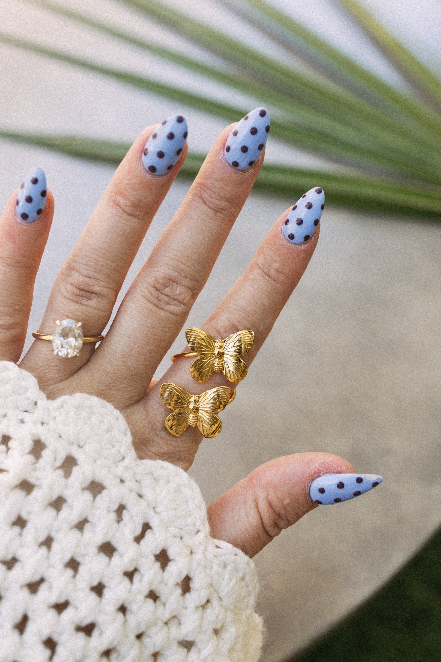 The Flutter Effect Adjustable Ring