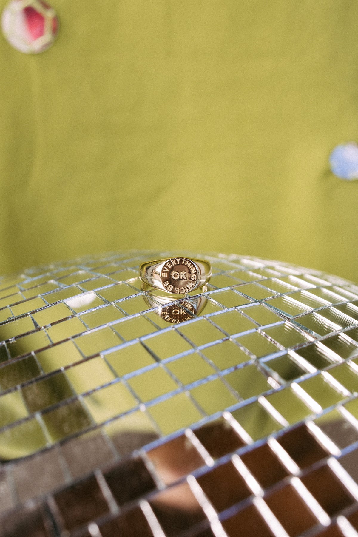 14K LUXE | Everything Will Be Ok Ring