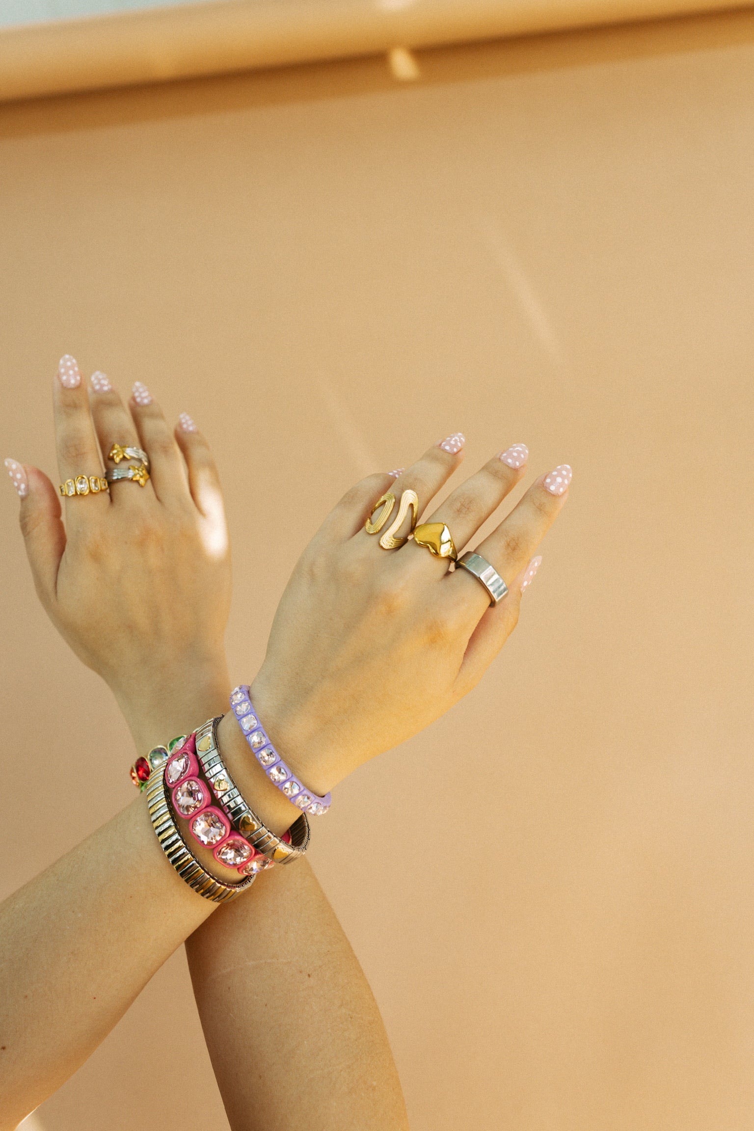 Sylvie Gemstone Bracelet || Choose Color