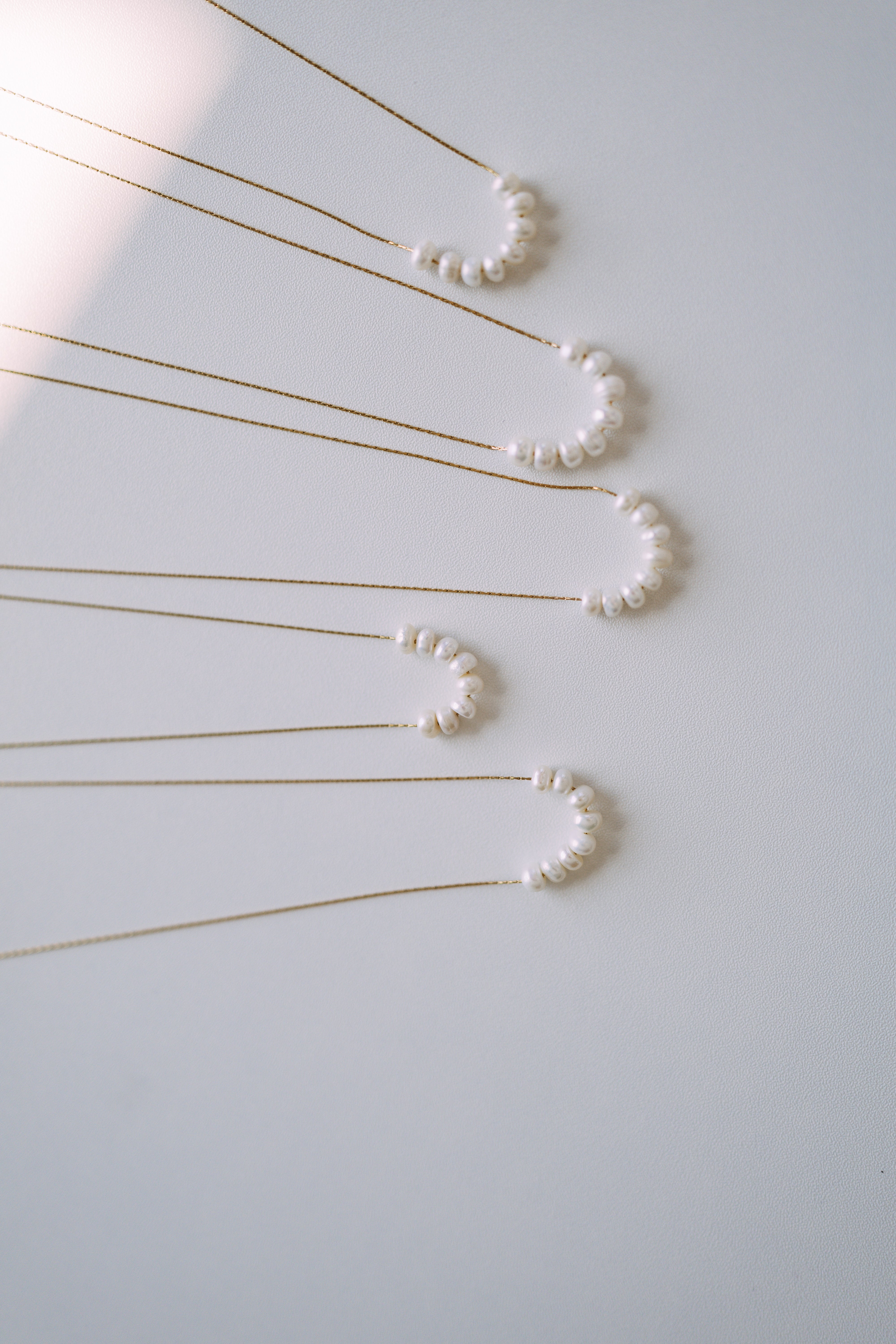 Pearly Beaded Necklace