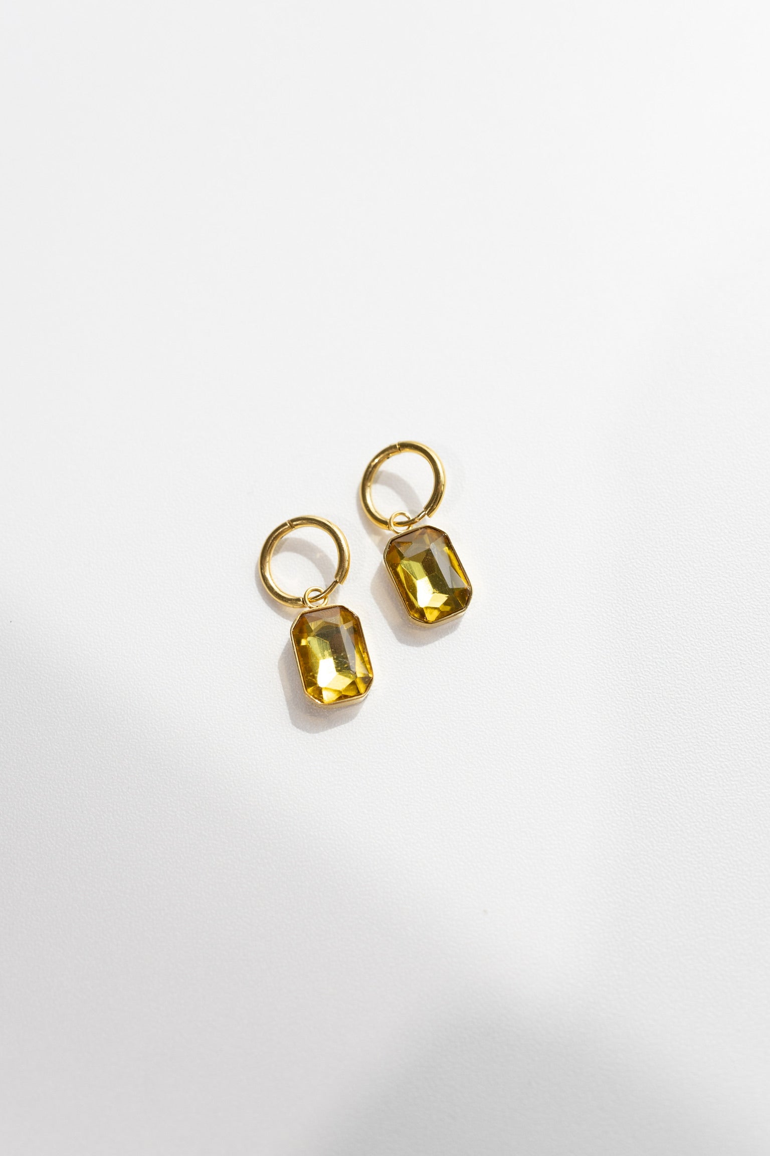 Elio Jewel Hoop Earrings || Choose Color