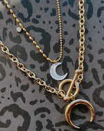 Nyx Crystal Moon Necklace