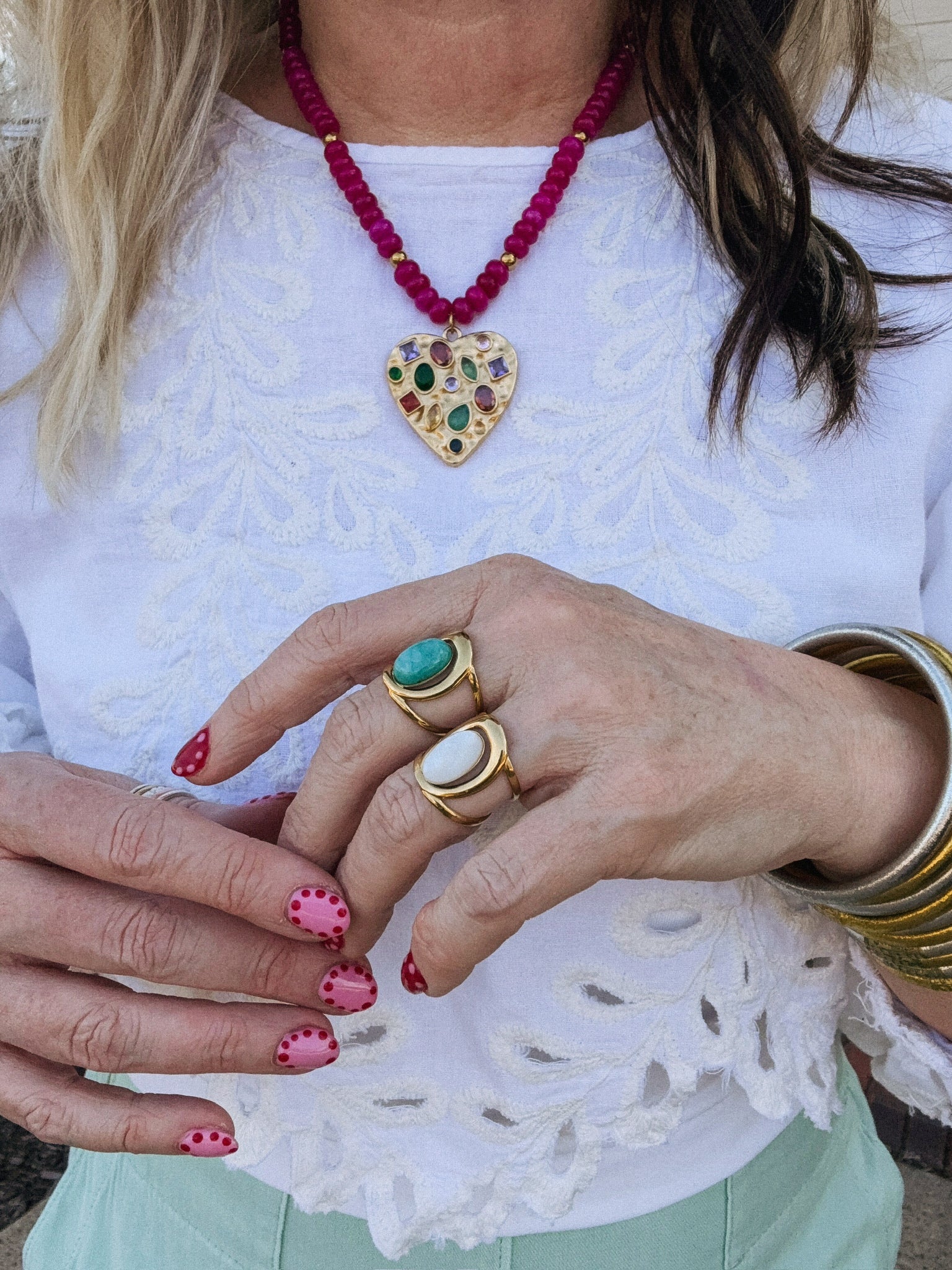 Jasmine Oval Ring || Choose Color