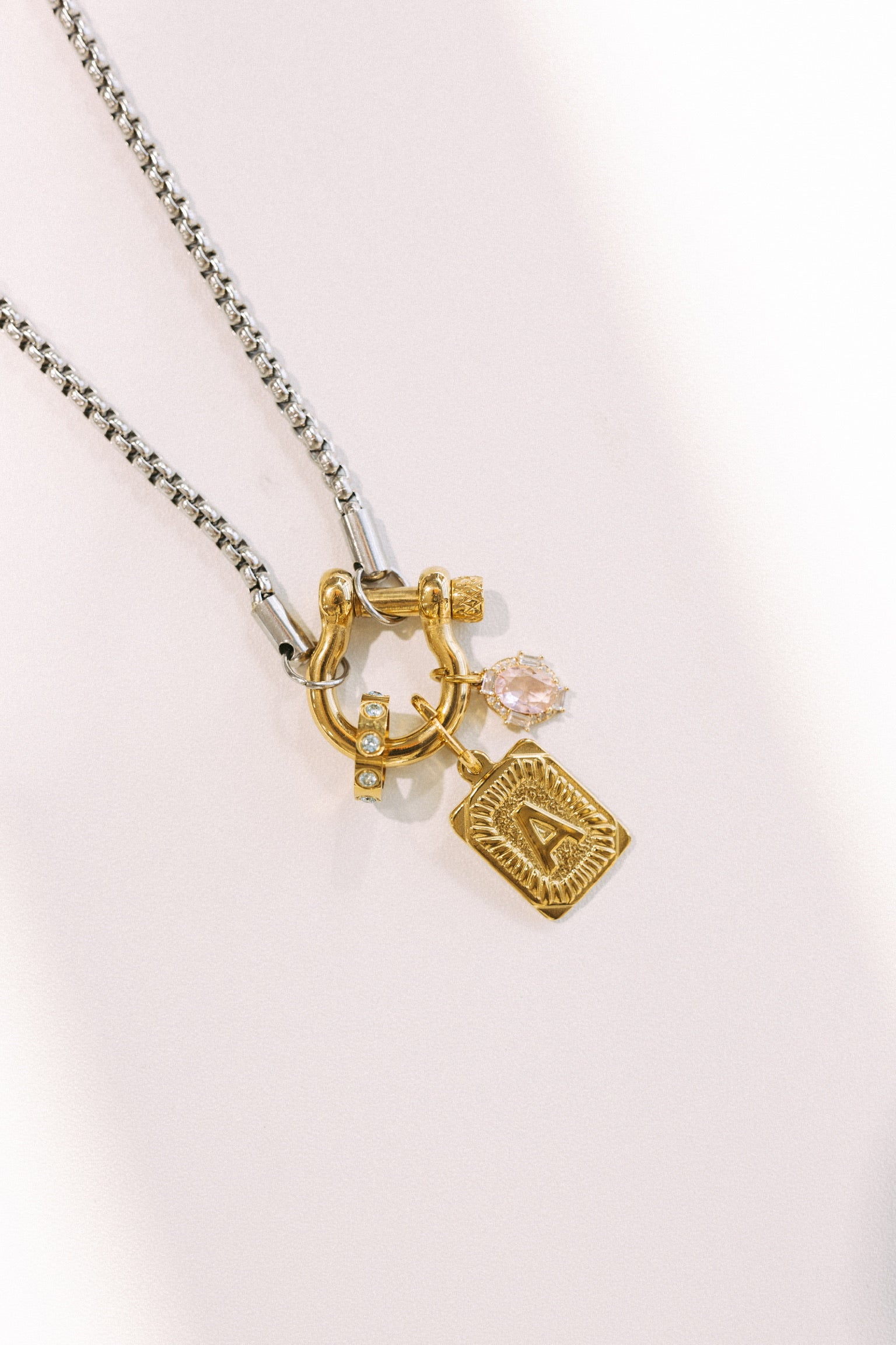 Charmed Initial Teezo Necklace