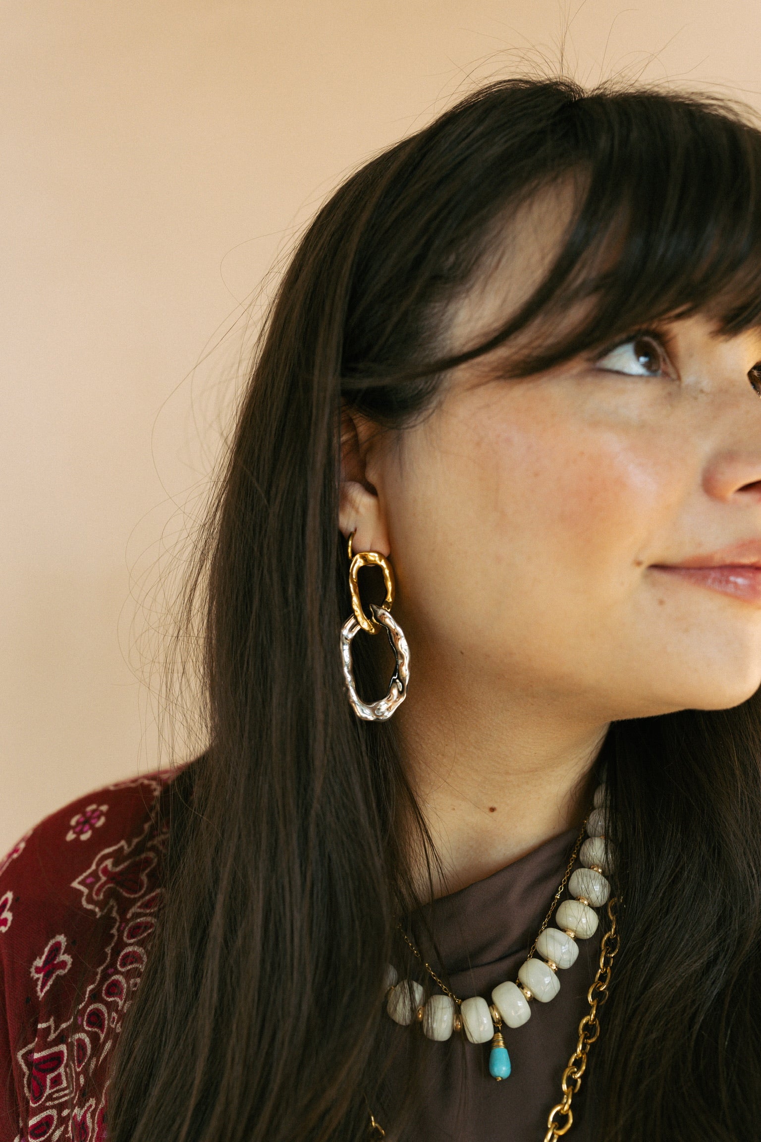 Esme Mixed Metal Earrings