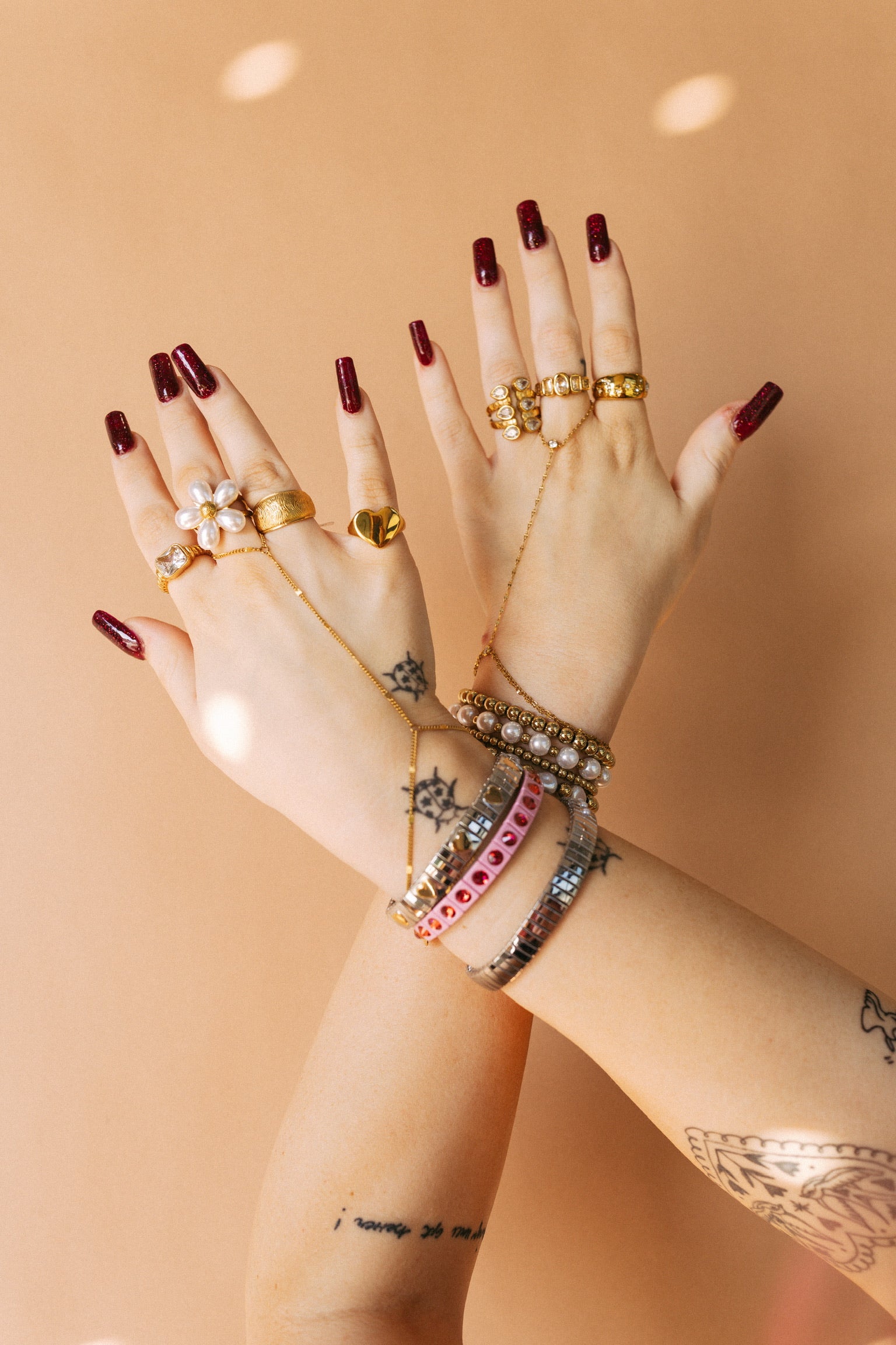 Gabriella Gold Hand Chain