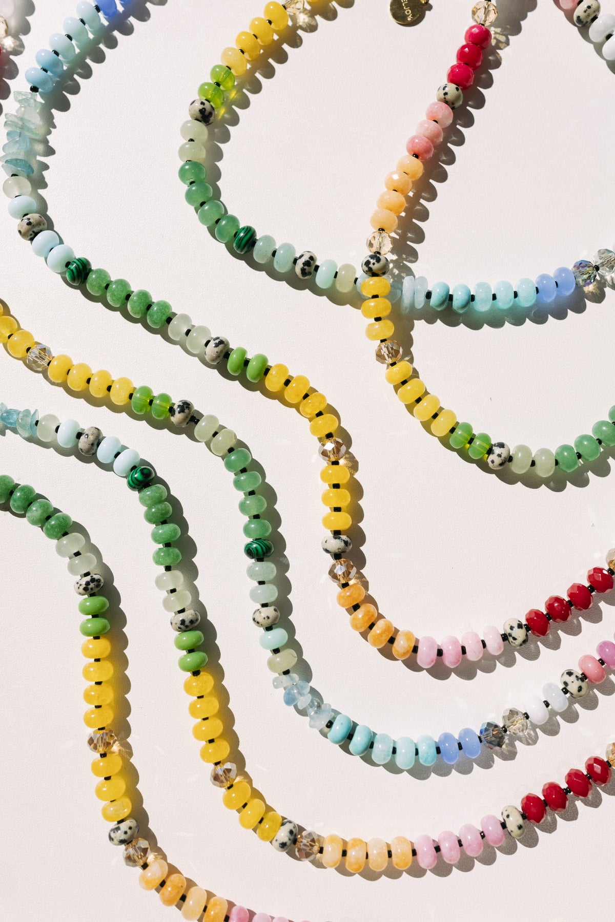 Funfetti Beaded Necklace - Speckled