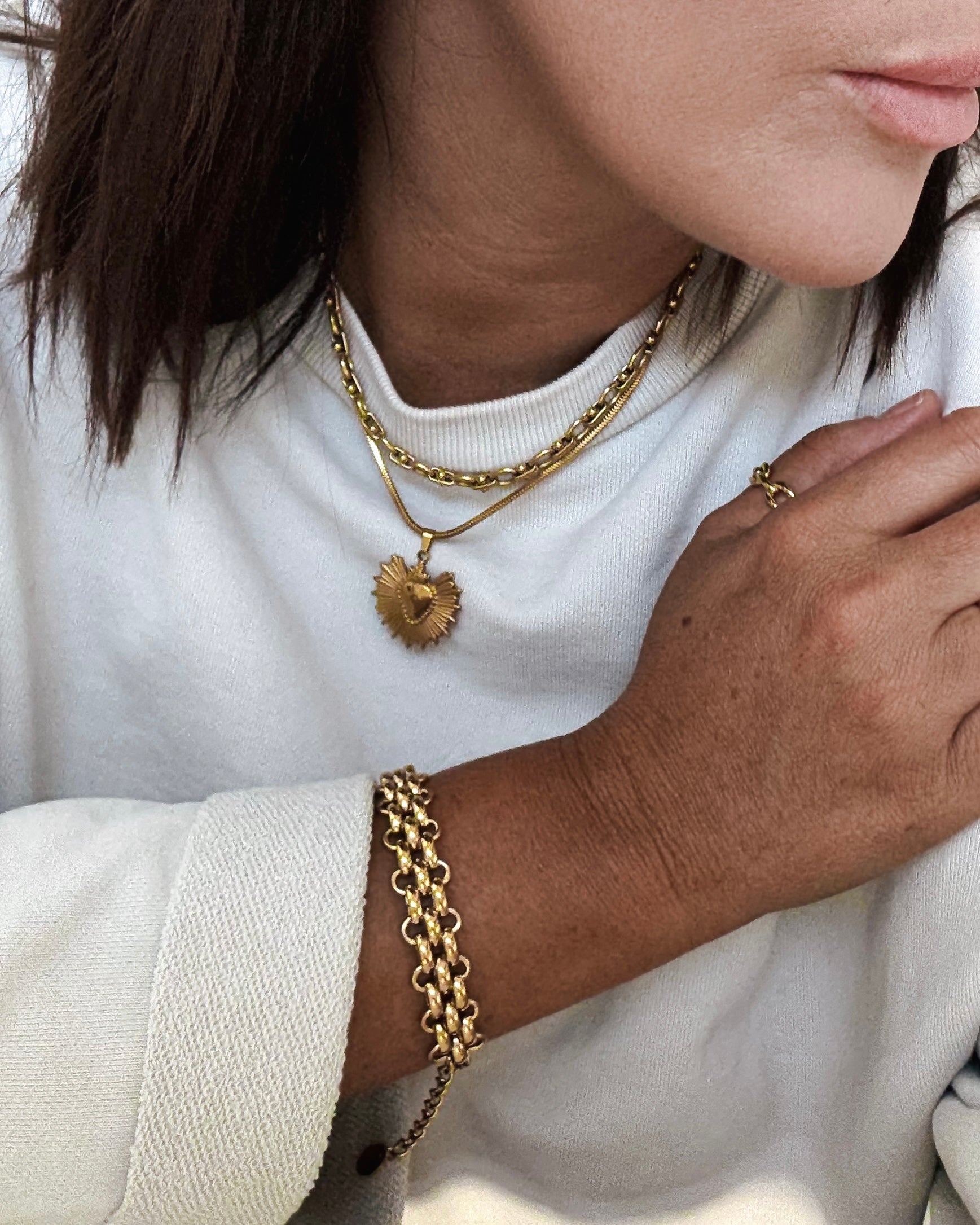 Bali Chunky Chain Bracelet