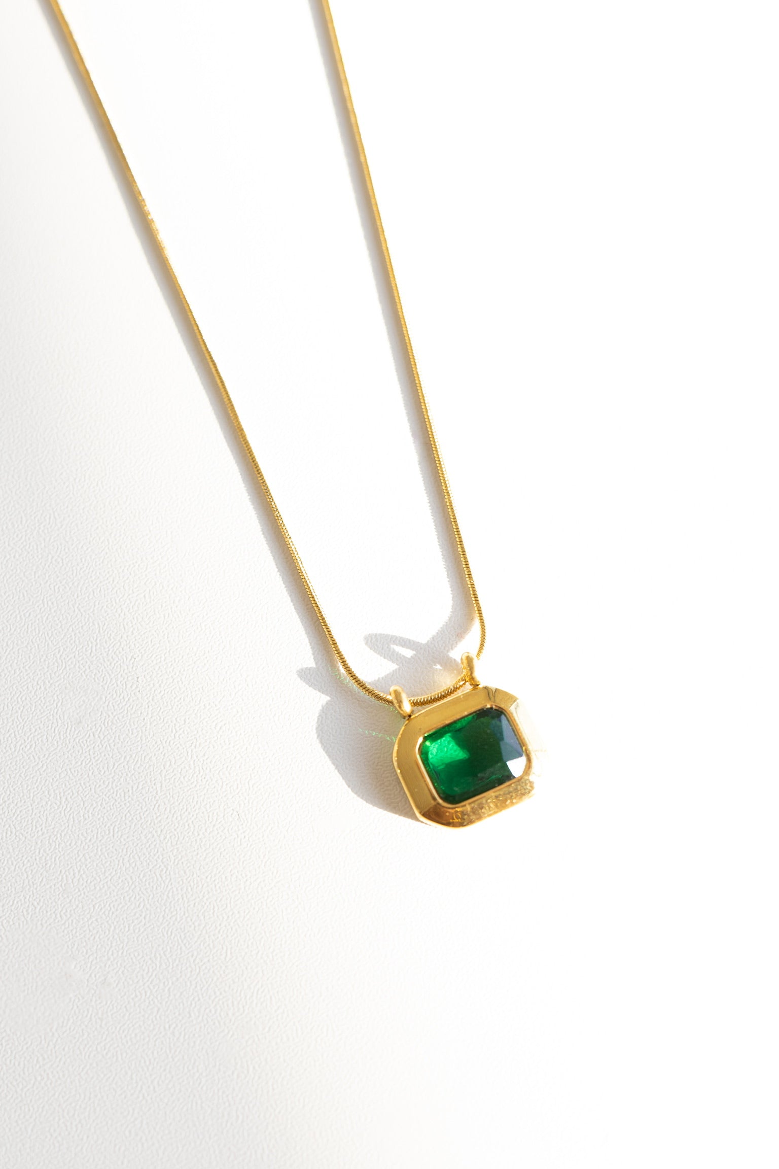 Annabeth Gemstone Necklace || Choose Color