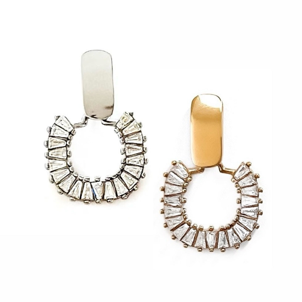 Eugenia Crystal Earrings || Choose Color