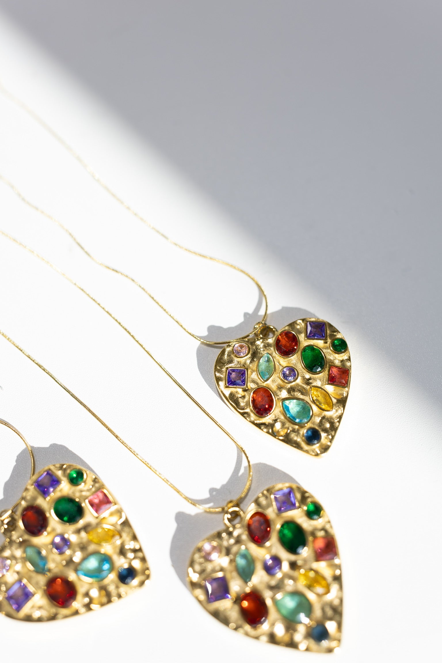 Confetti Heart Necklace