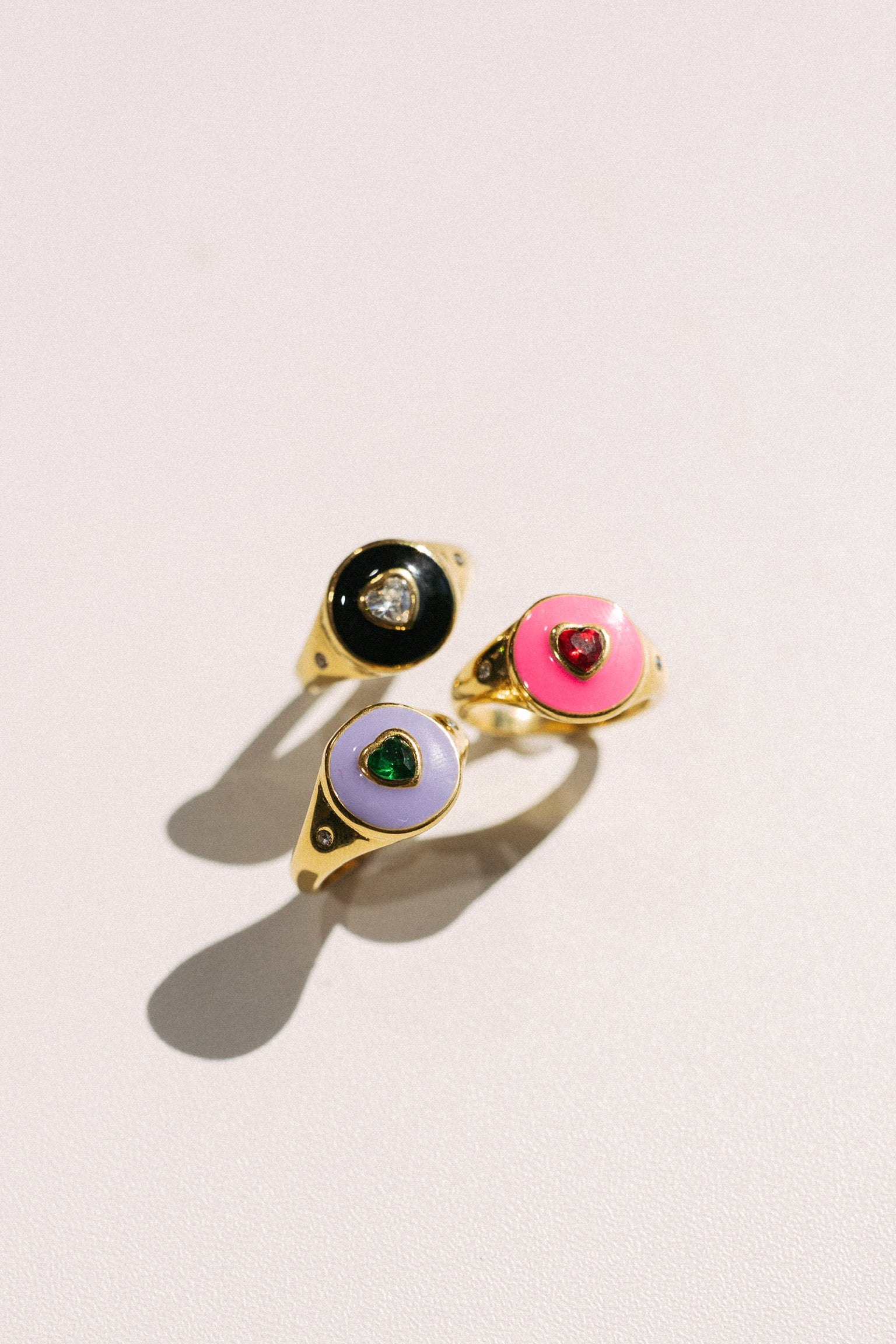 Lover's Mark Ring - Black