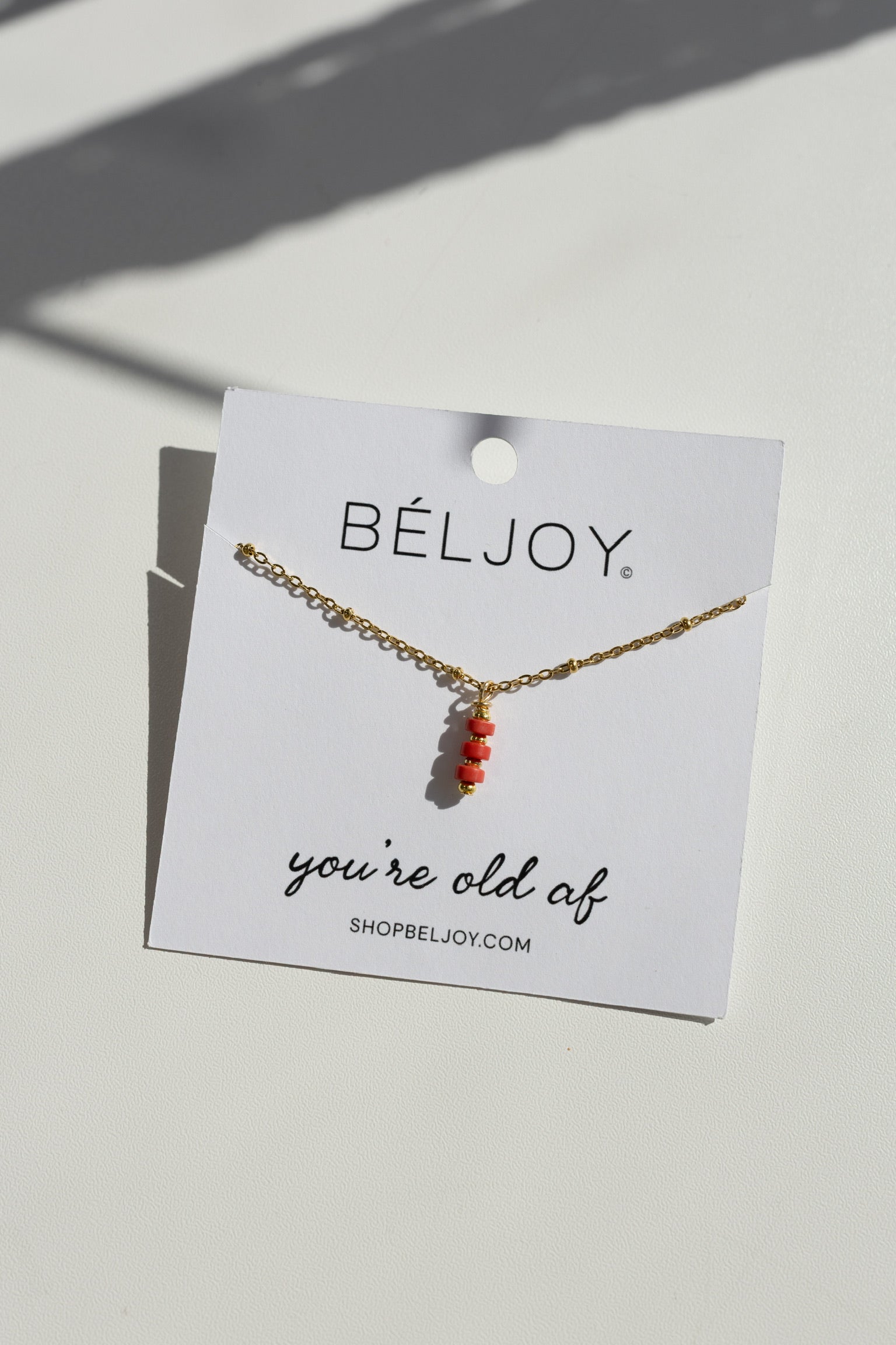 You're Old AF - Gift Necklace