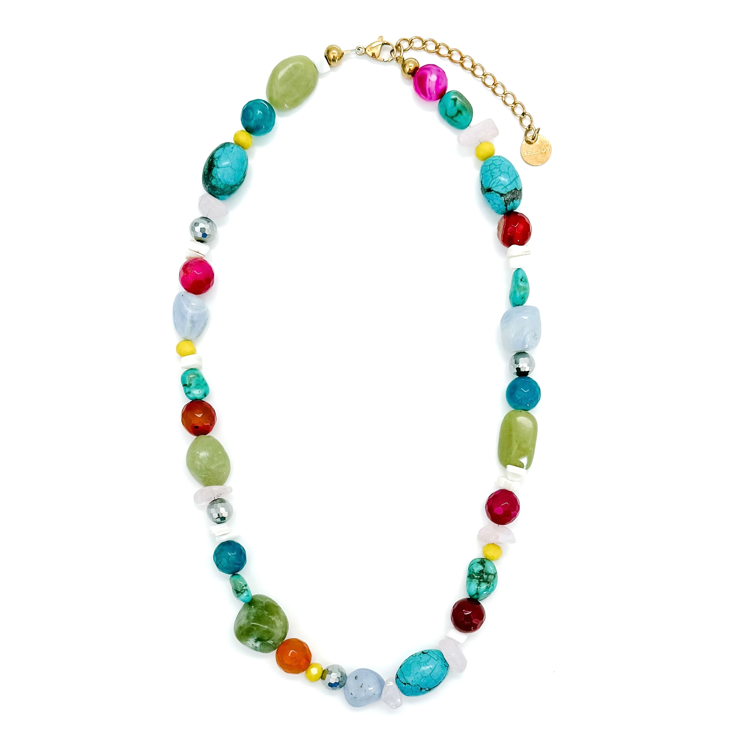 Stevie Colorful Beaded Necklace