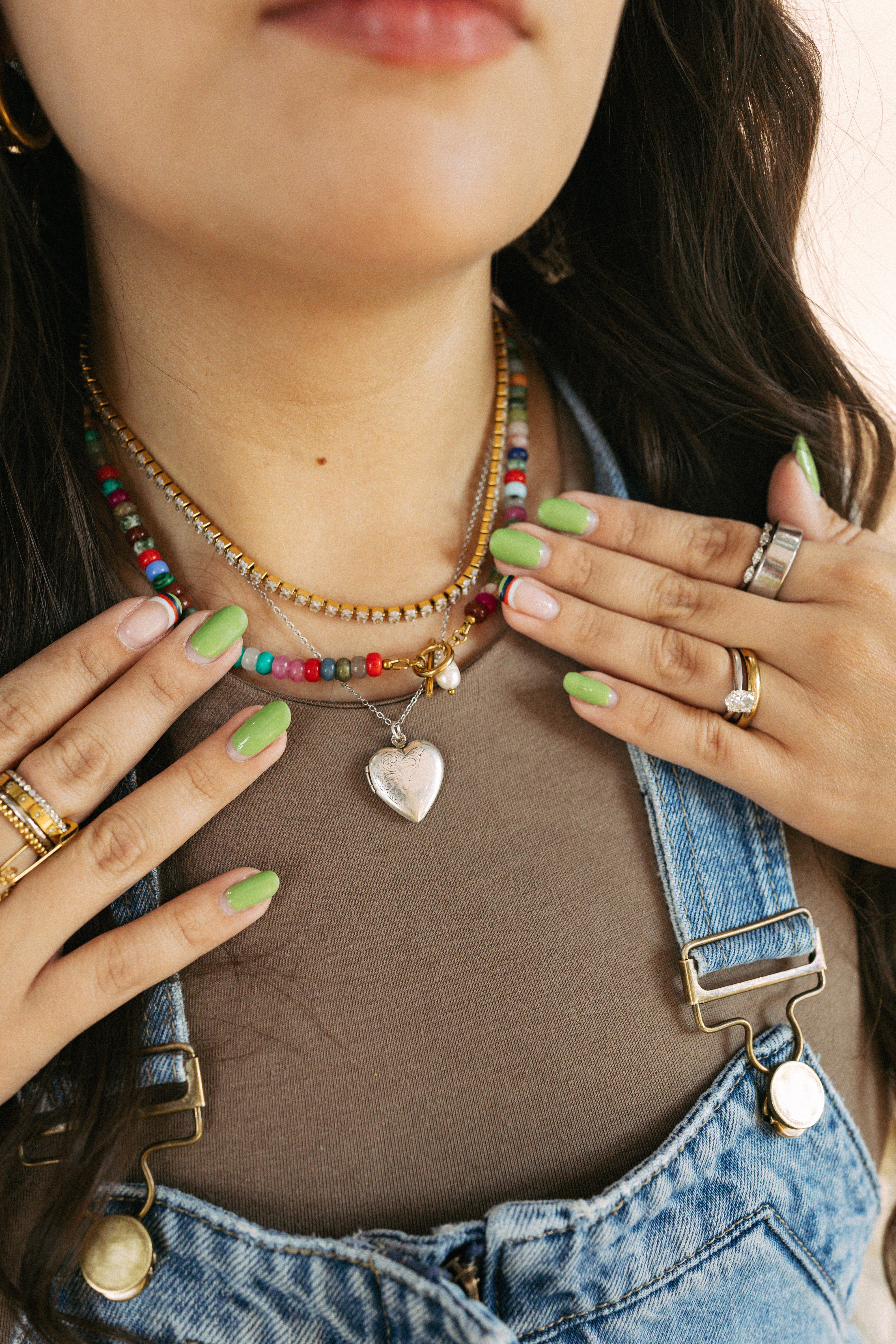 Pearl Pop Beaded Necklace