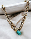 Mandy Cuban Chain Necklace