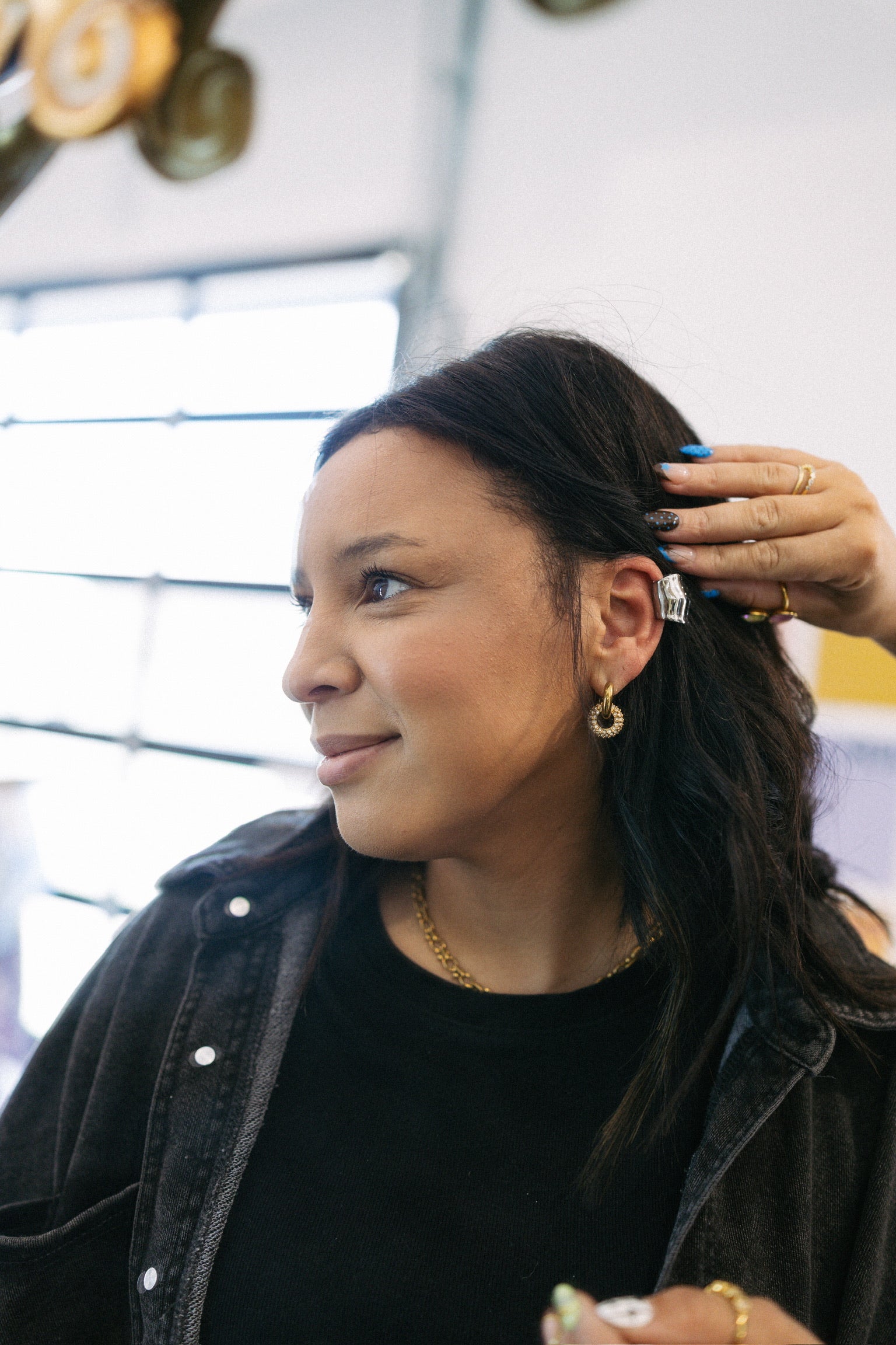 Estie Wavy Cuff Earring