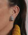 Emari Textured Stud Earrings || Choose Color