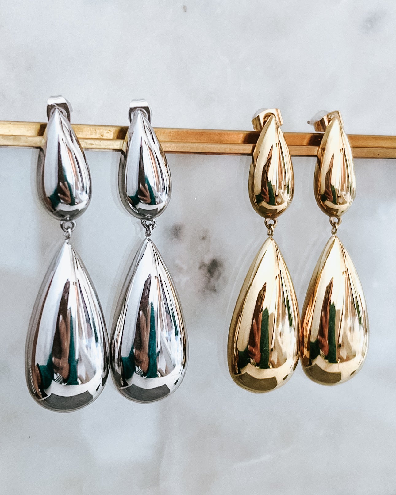 Eros Teardrop Earring || Choose Color