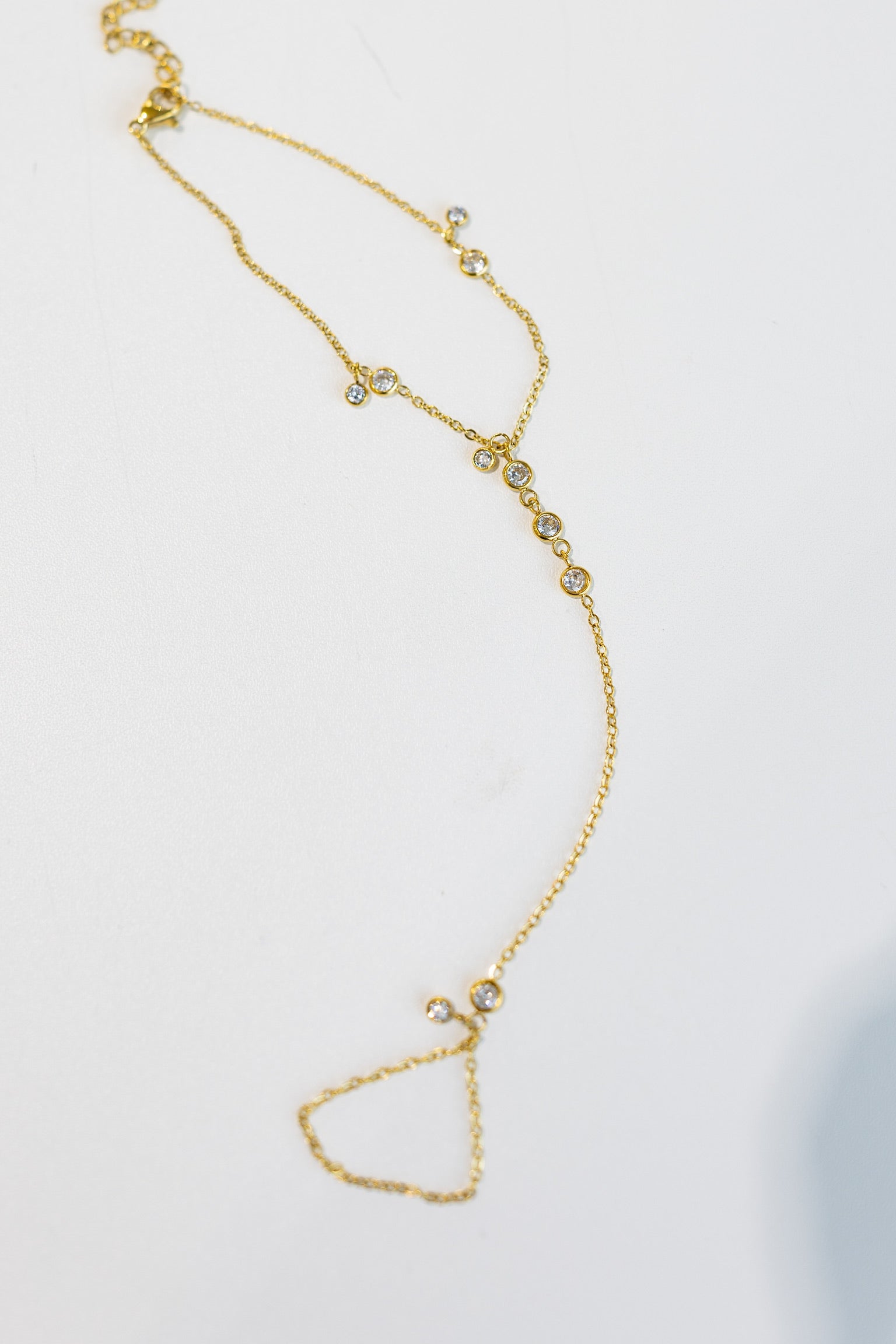 Serafina Diamond Hand Chain
