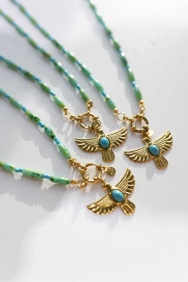 Free Bird Charm Necklace