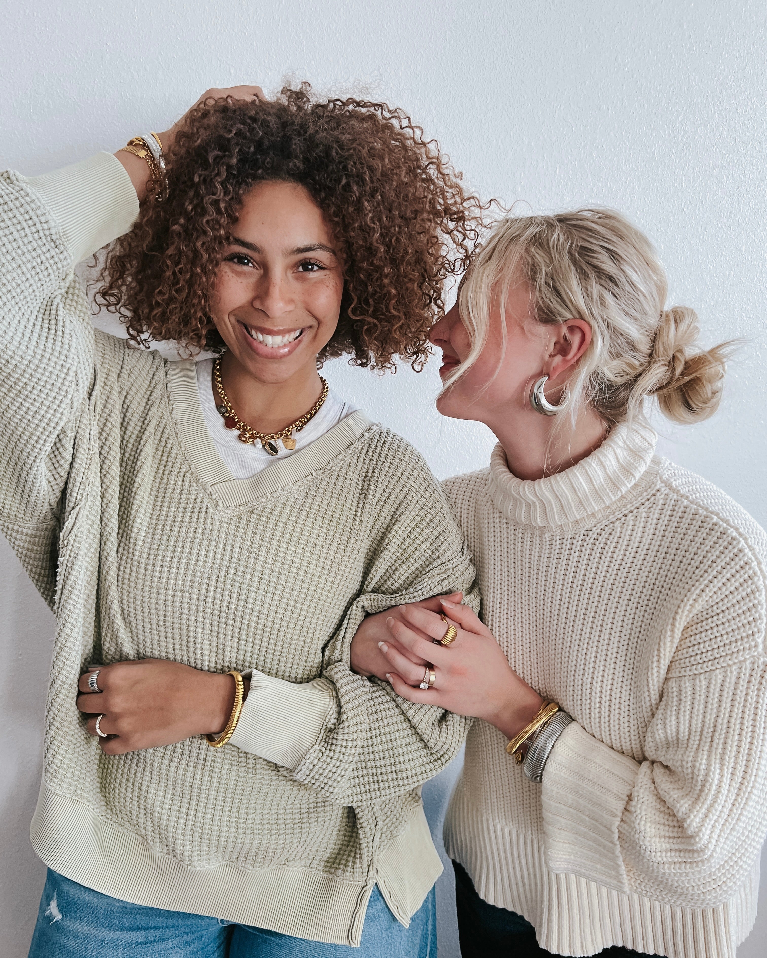 Enoch Silver Earrings || Choose Size