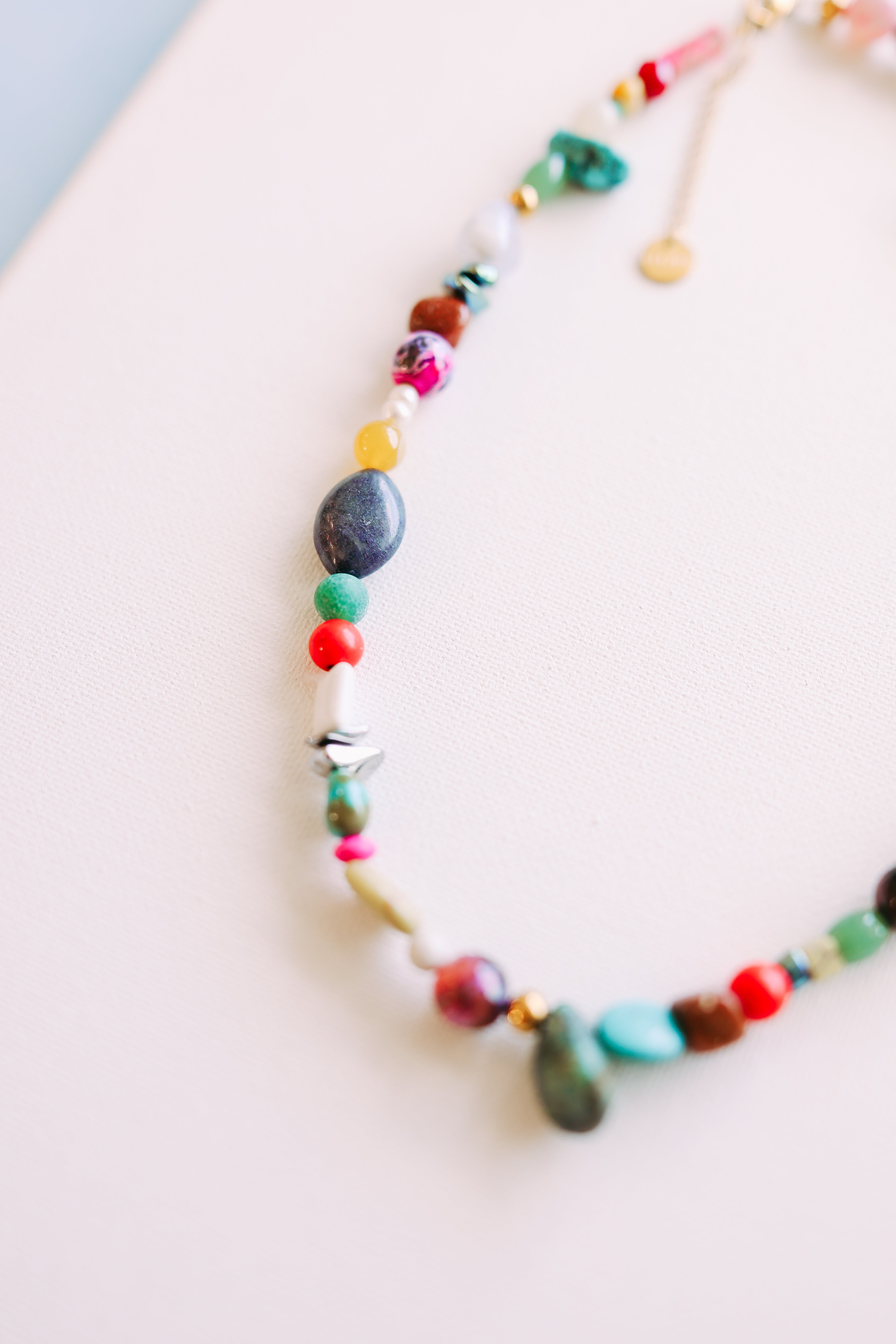 Stevie Colorful Beaded Necklace