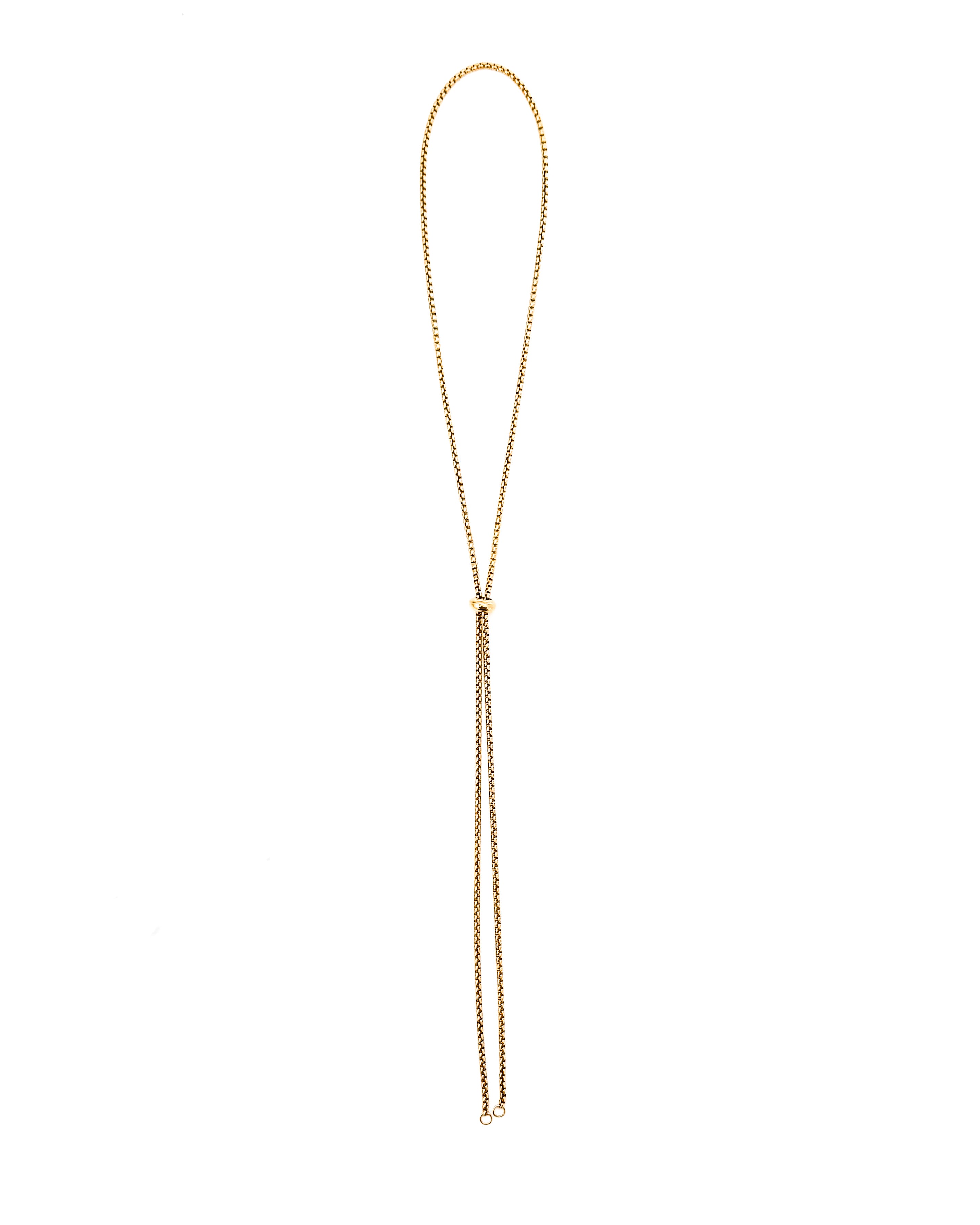 Halsey Sliding Bead Lariat Necklace
