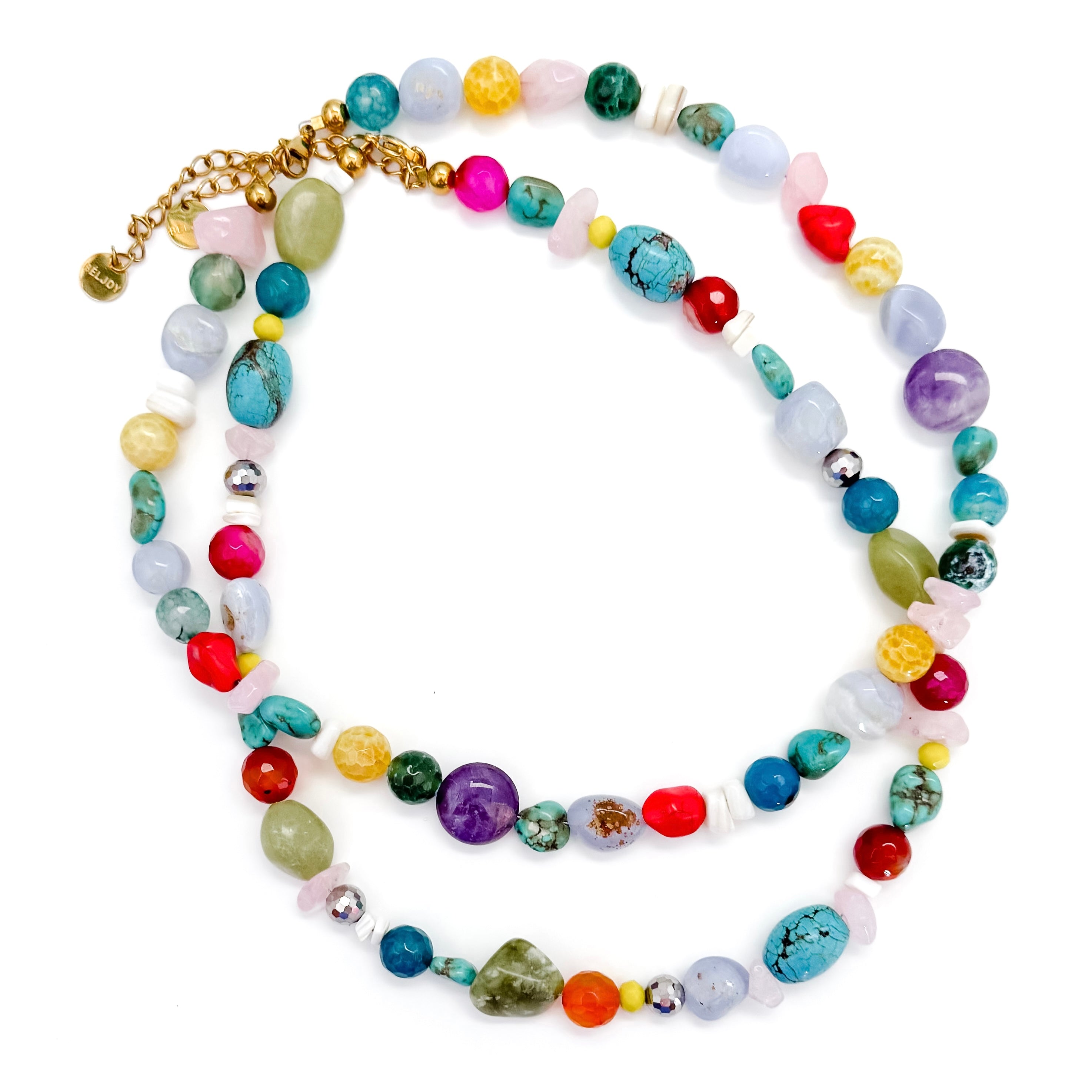 Stevie Colorful Beaded Necklace