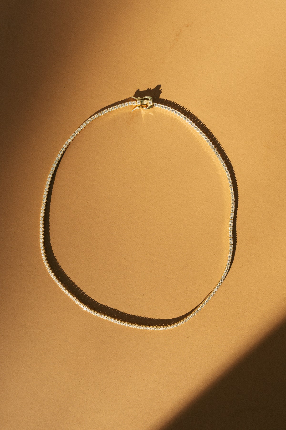 14K LUXE | Timeless Tennis Necklace