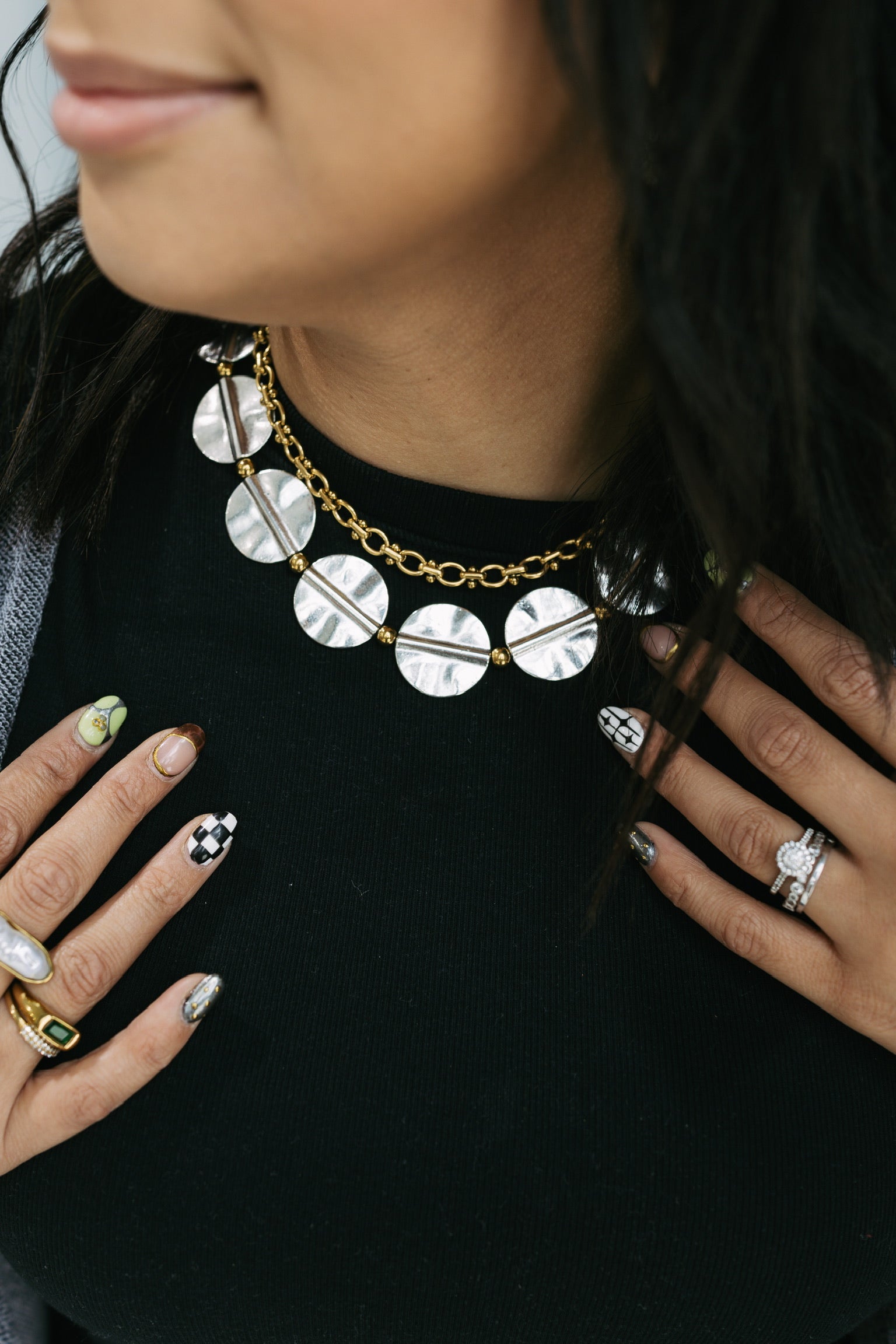 Jenny Mixed Metal Necklace